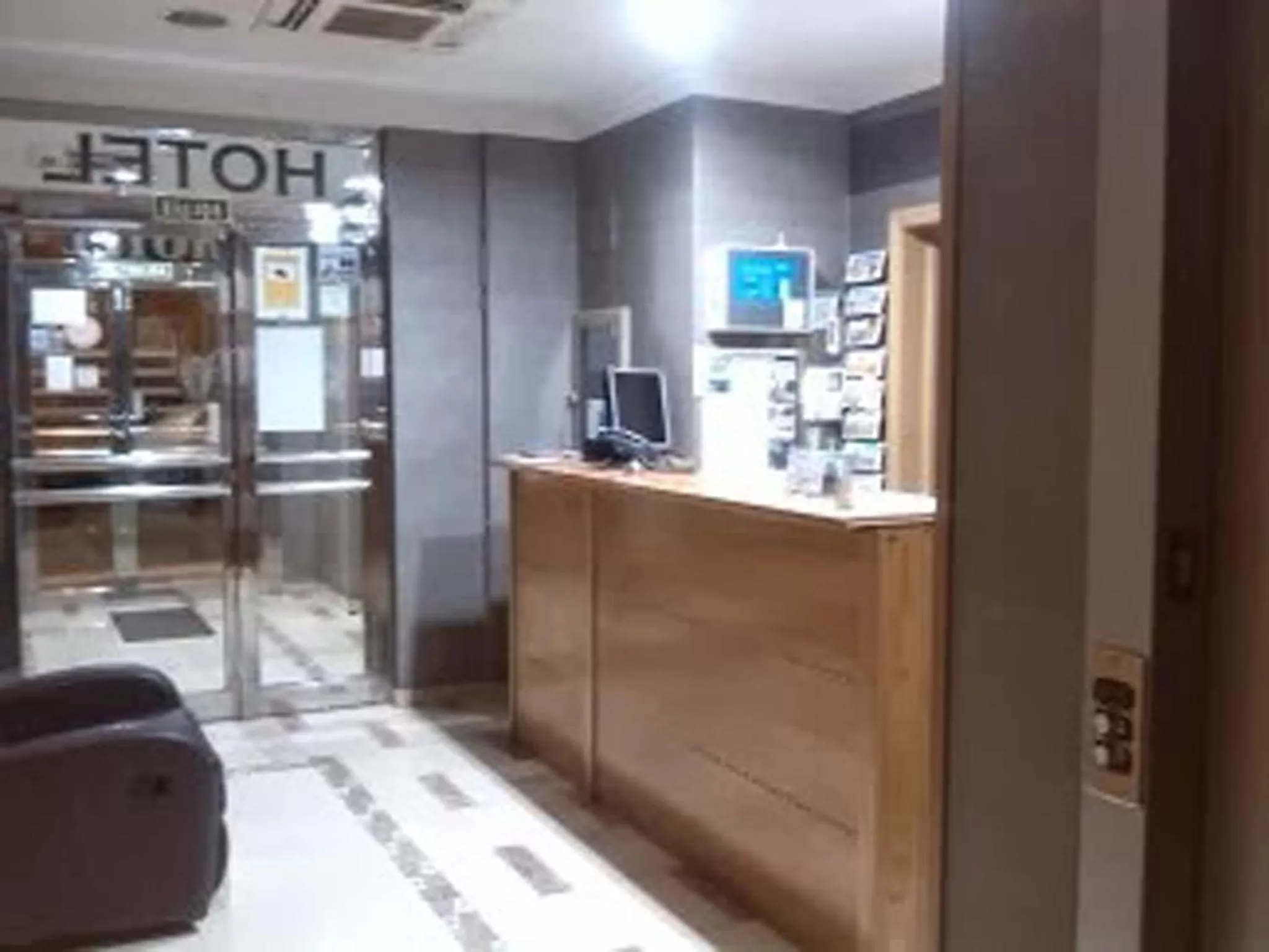 Lobby or reception in Hotel Reina Isabel