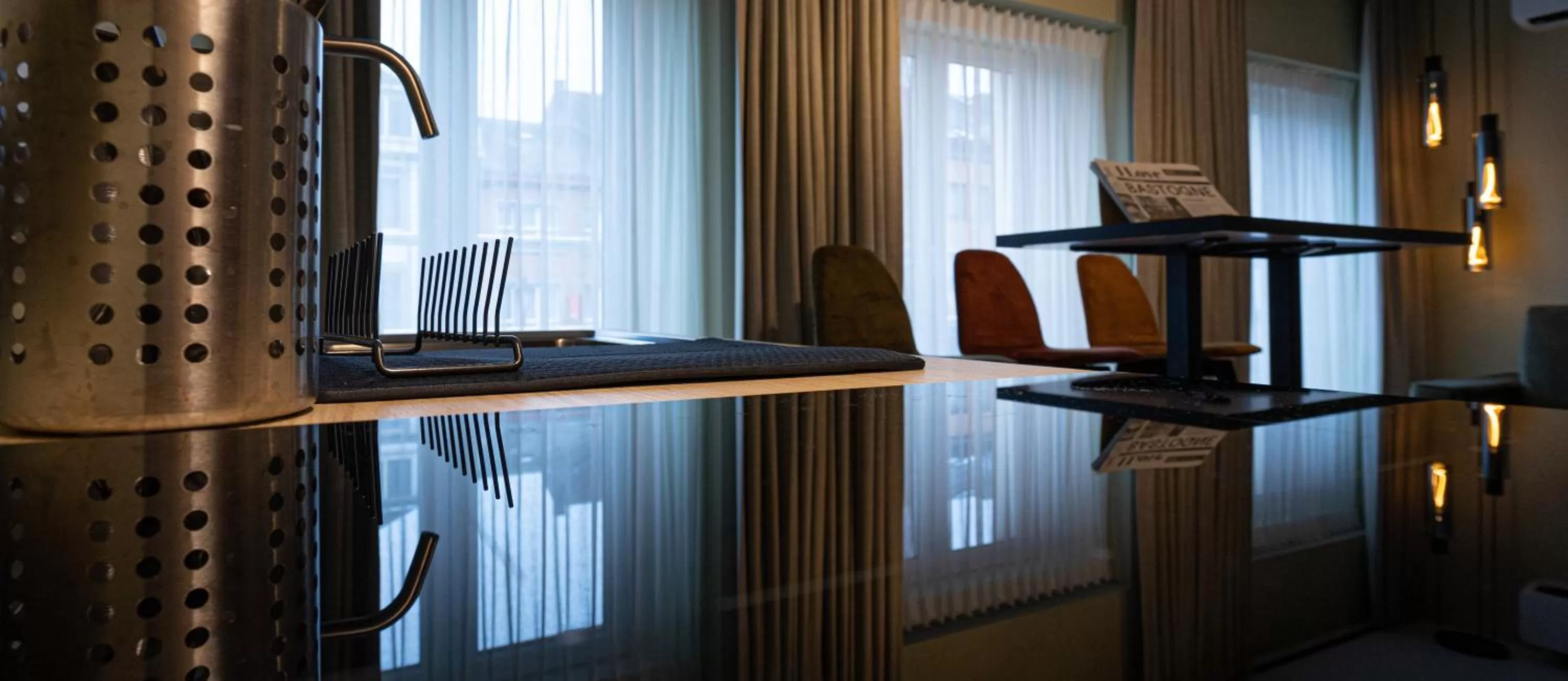 kitchen in Appart hôtel En Ville