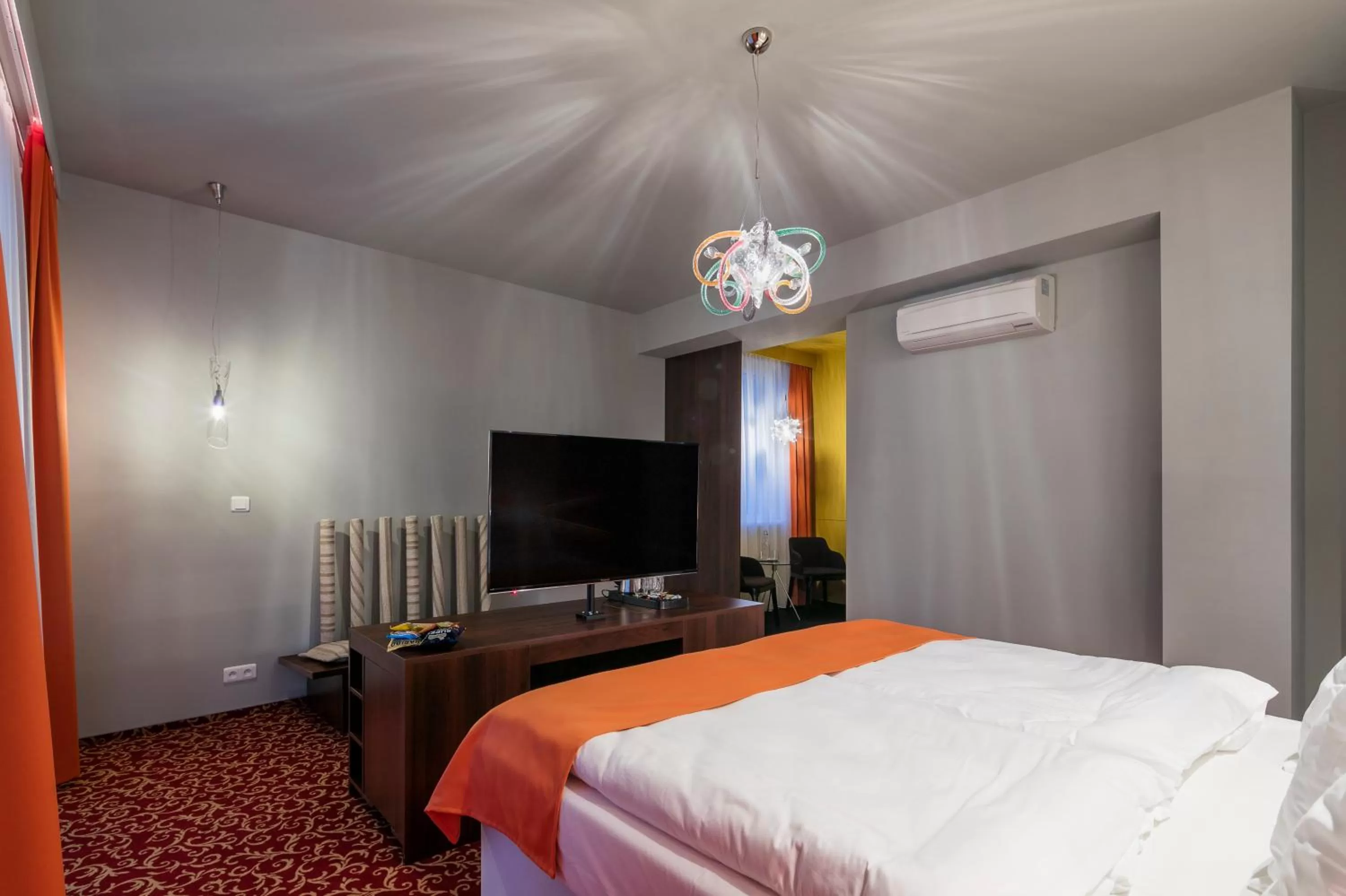 Bedroom, TV/Entertainment Center in Pytloun Imperial Design Suites