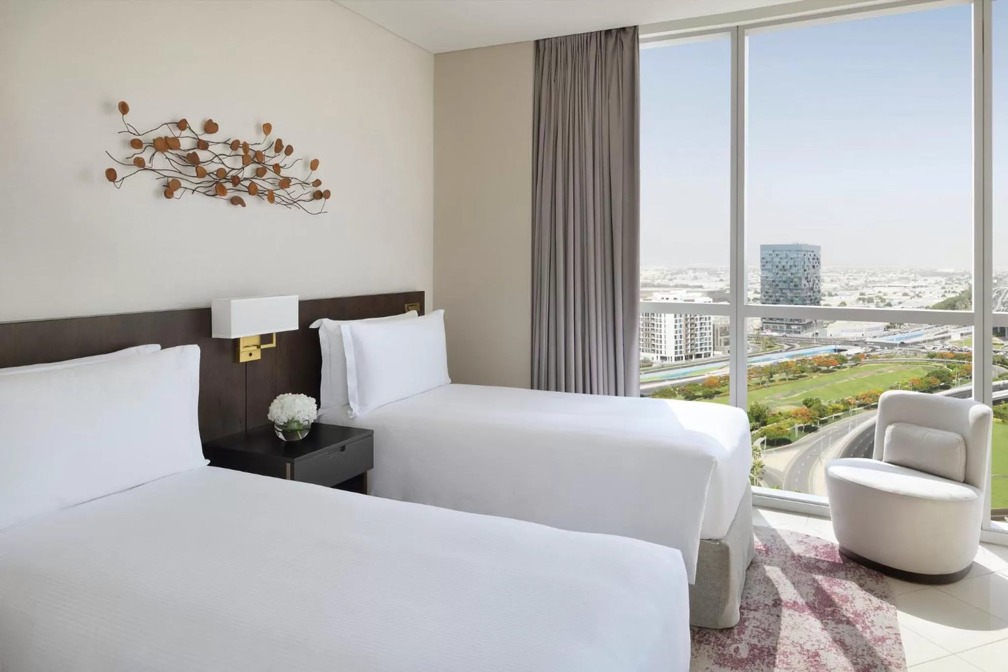 Bedroom, Bed in InterContinental Residence Suites Dubai Festival City by IHG