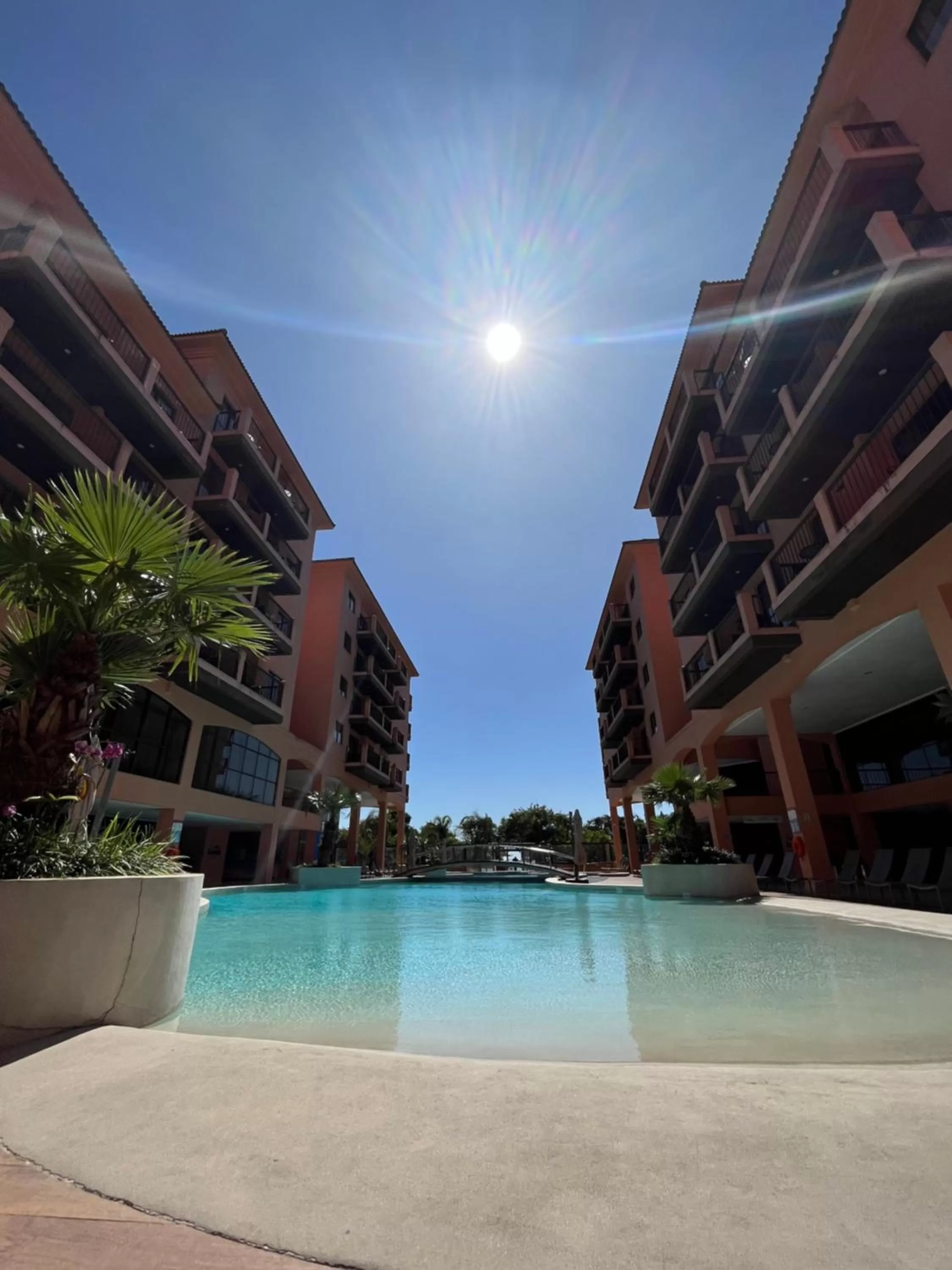 Swimming pool in Jurerê Beach Village - Studio Vista Mar