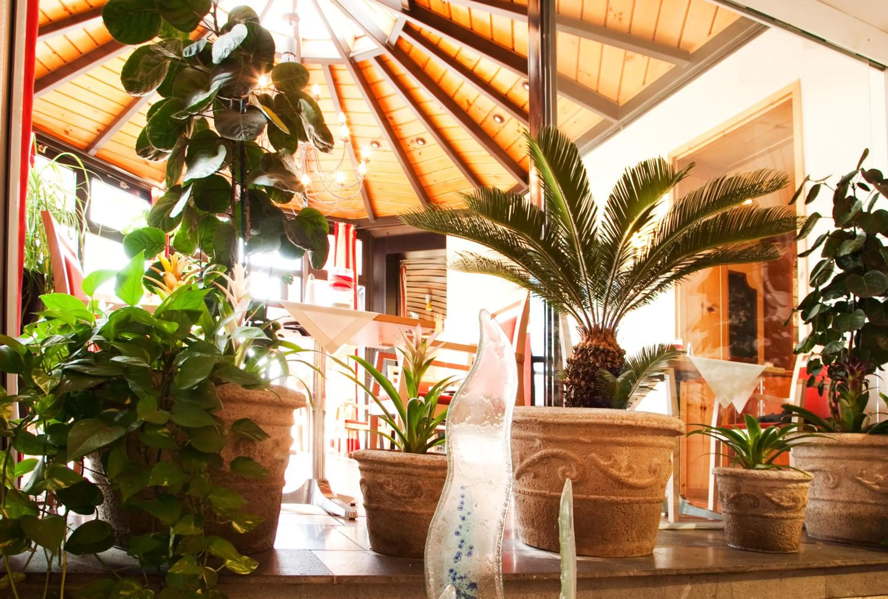 Decorative detail in Hotel Bacchus