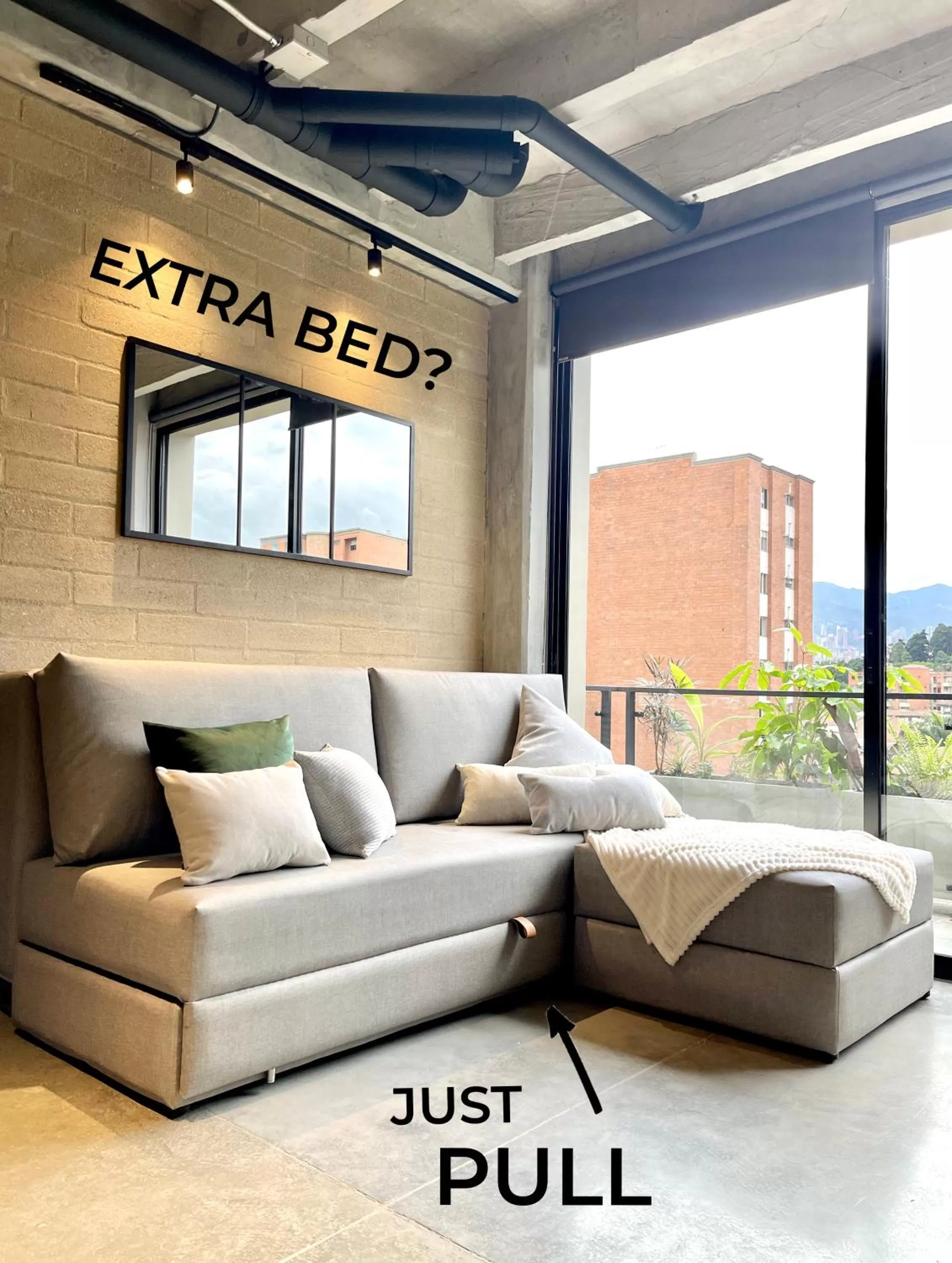 Living room in Beminimal Hotel