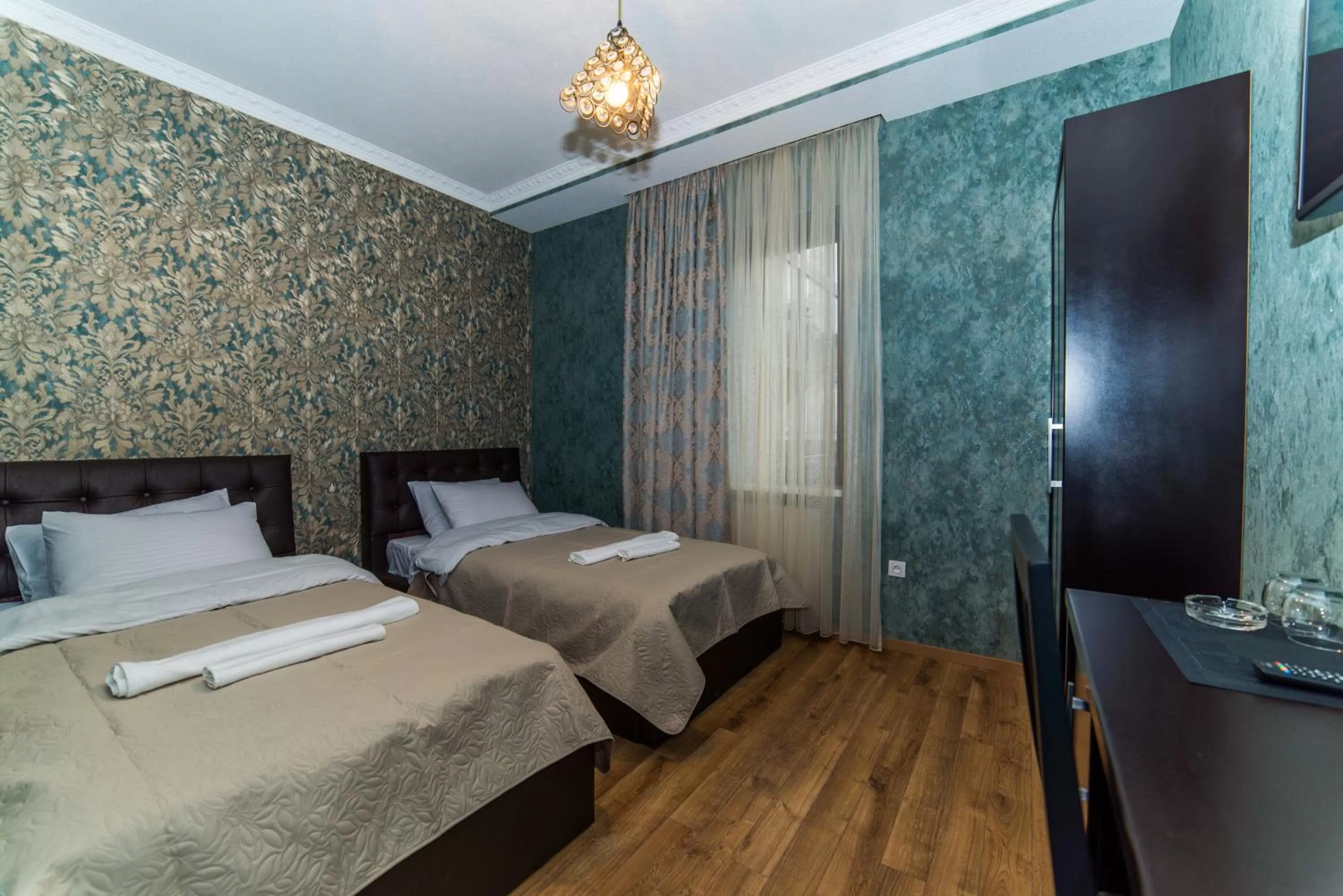 Photo of the whole room, Bed in Hotel New Telavi
