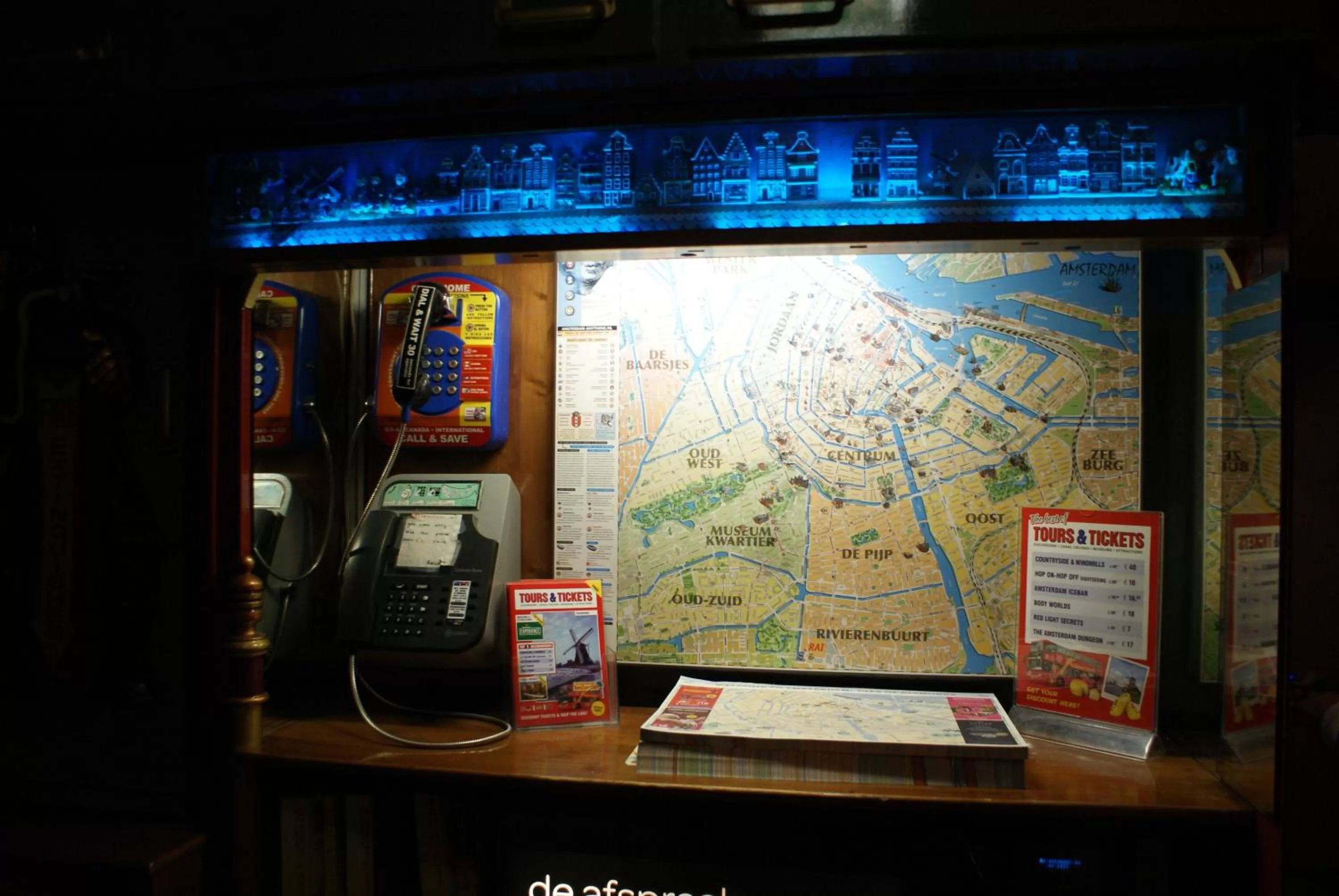 Decorative detail in Nadia Hotel