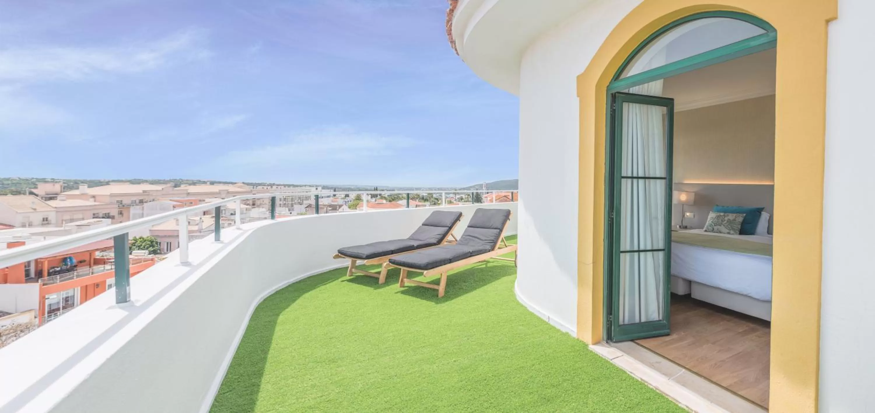 Balcony/Terrace in Loule Jardim Hotel