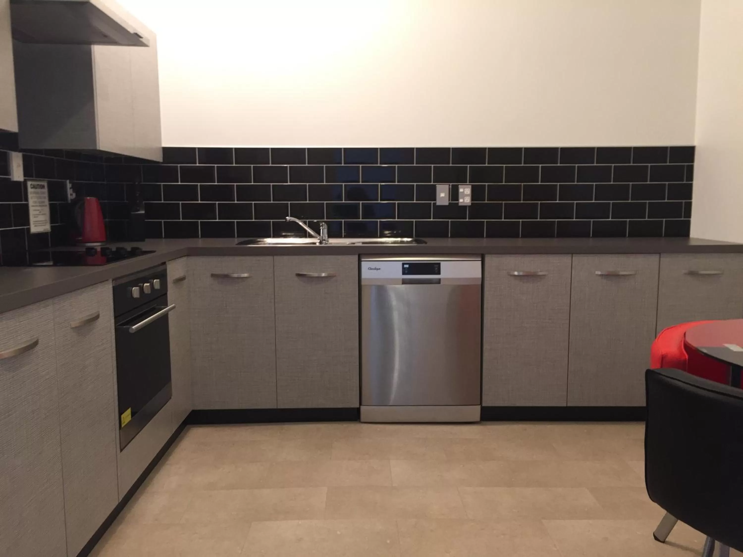 Kitchen or kitchenette in Motel on Carroll