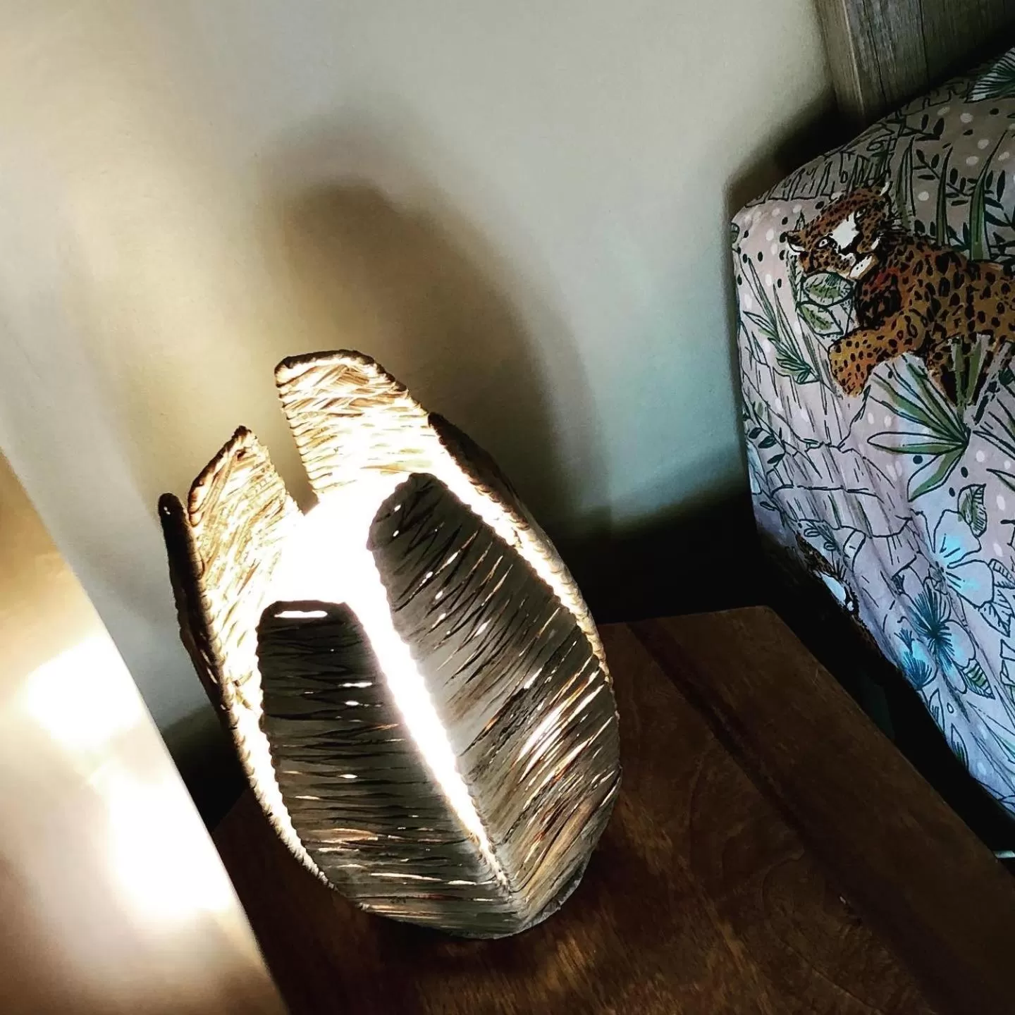 Decorative detail, Bed in Villa Eugénie Melun