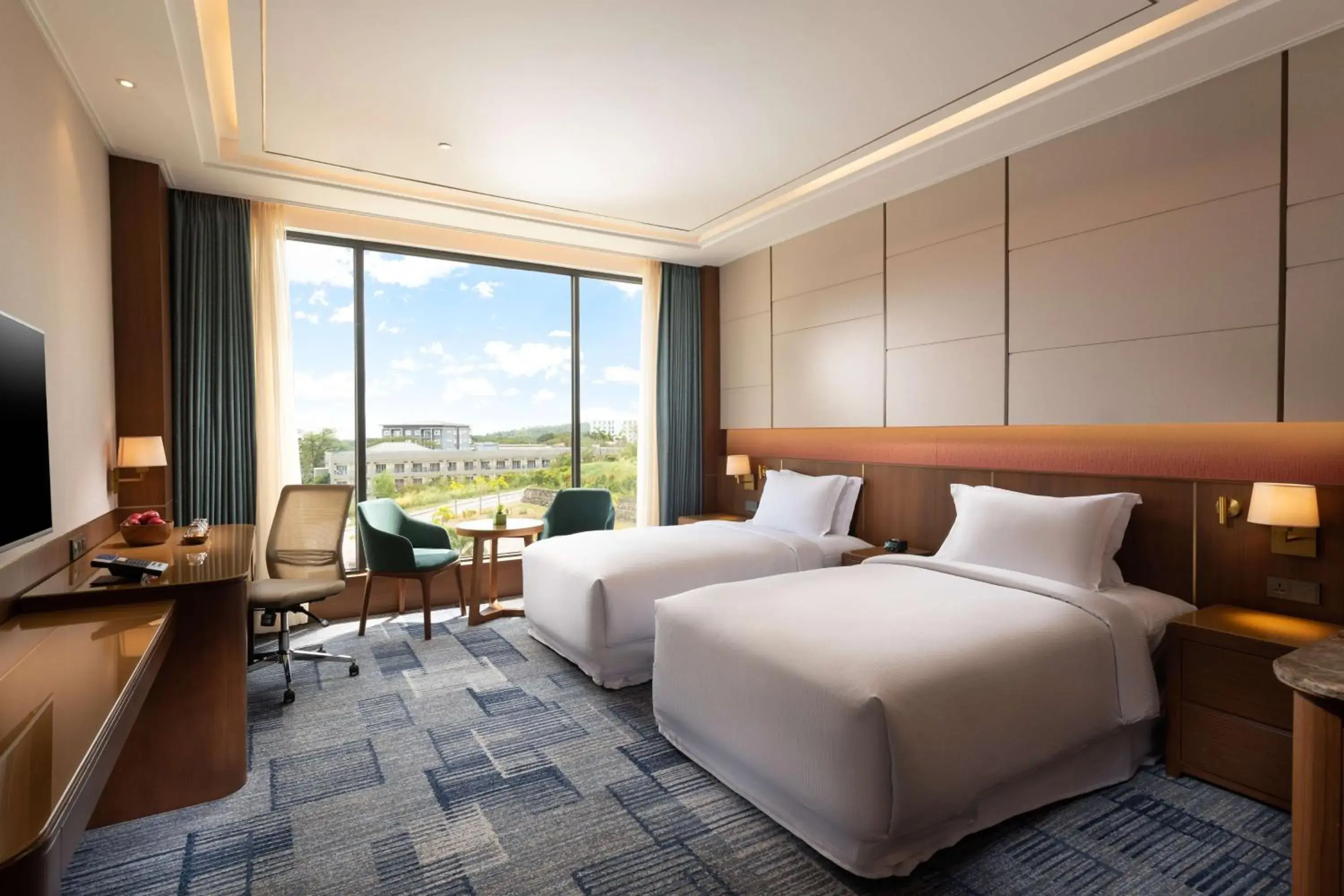 Executive Twin Room - Lounge Access in Hilton Clark Sun Valley Resort Executive Twin Room - Lounge Access in Hilton Clark Sun Valley Resort