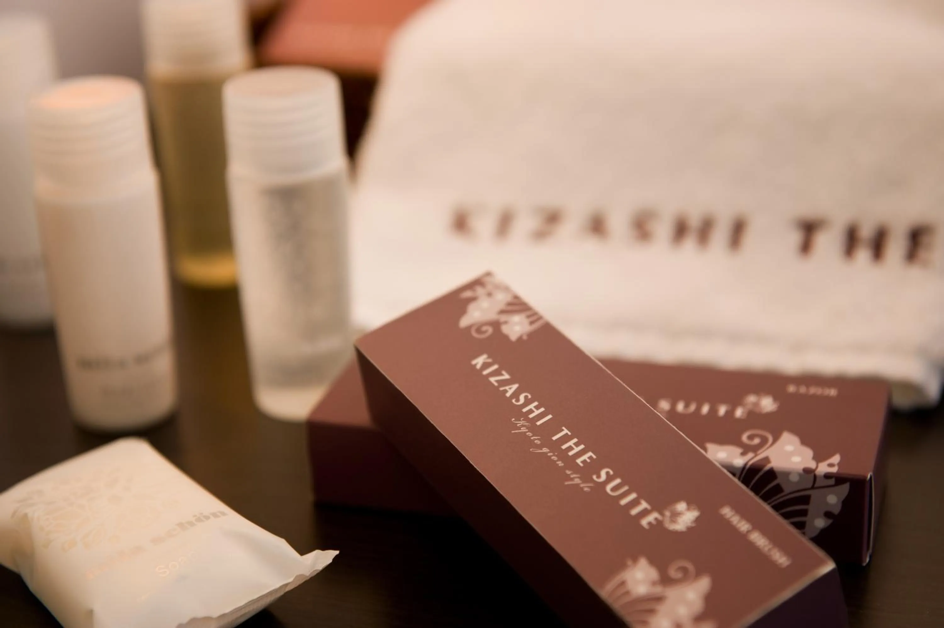 towels in Kizashi The Suite Kyoto Gion