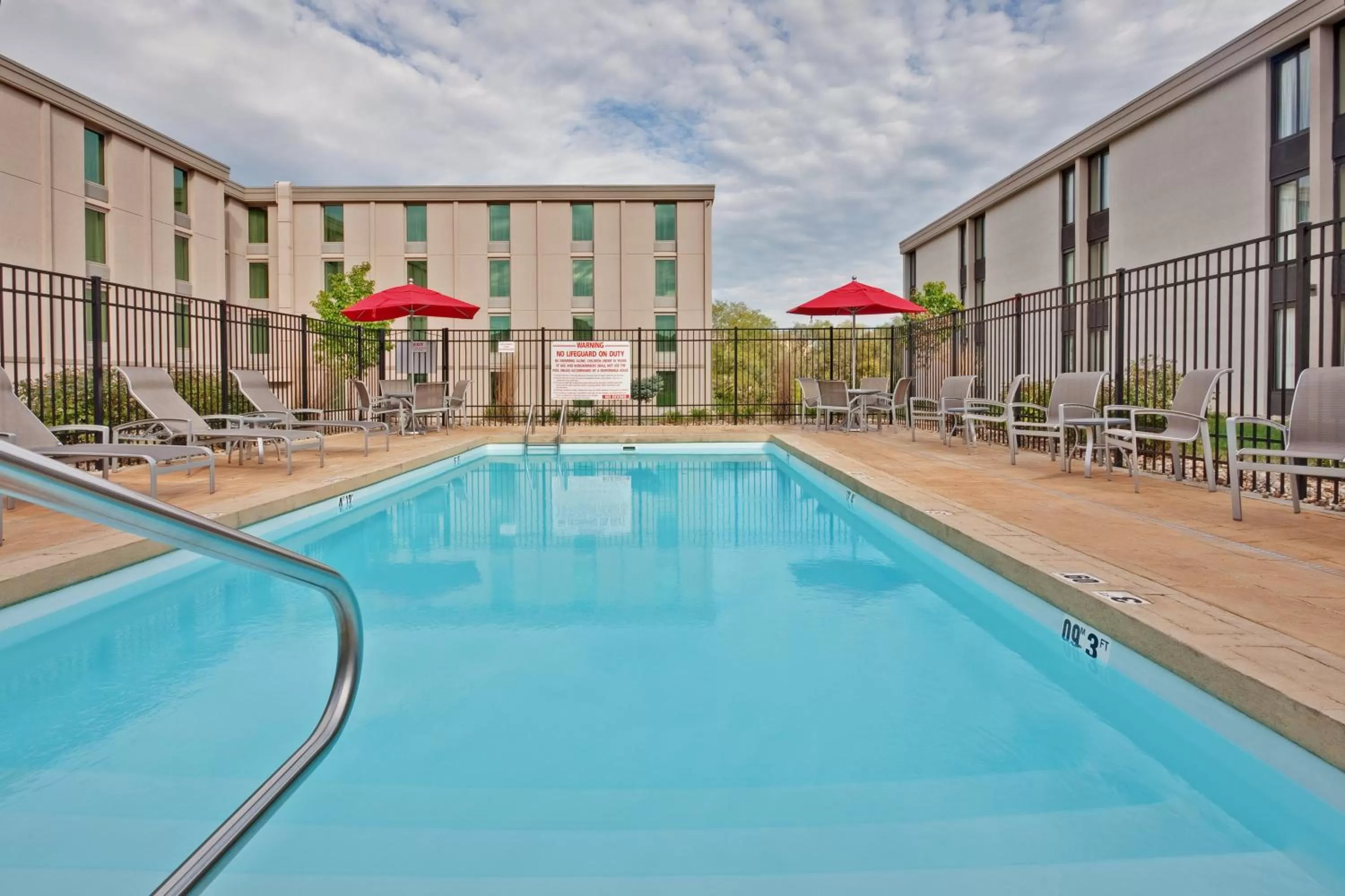 Swimming pool in Holiday Inn Bloomington-University Area by IHG