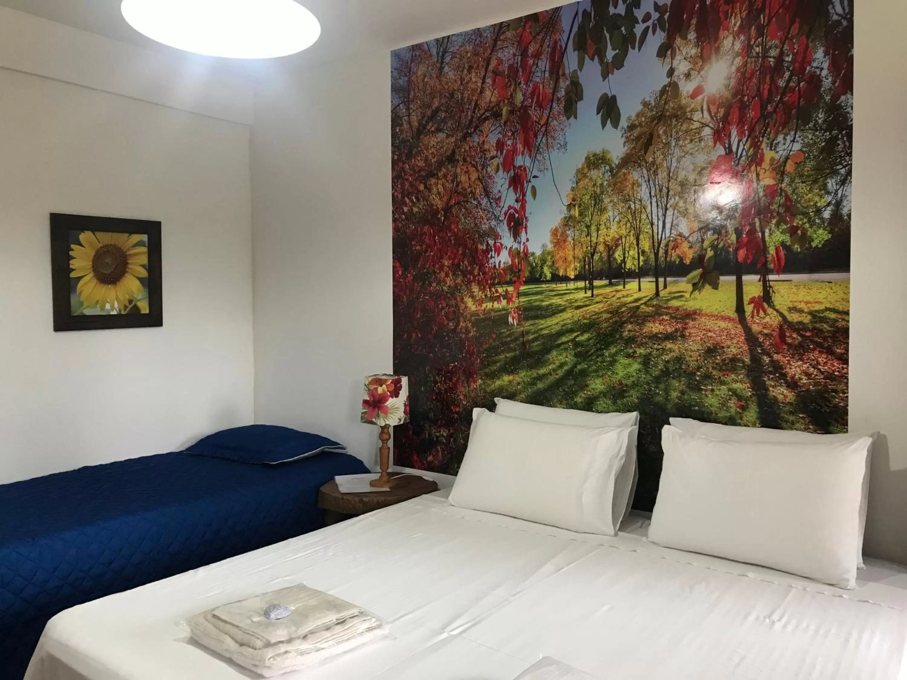 Bed in Pousada R.N.C. Nosso Paraíso