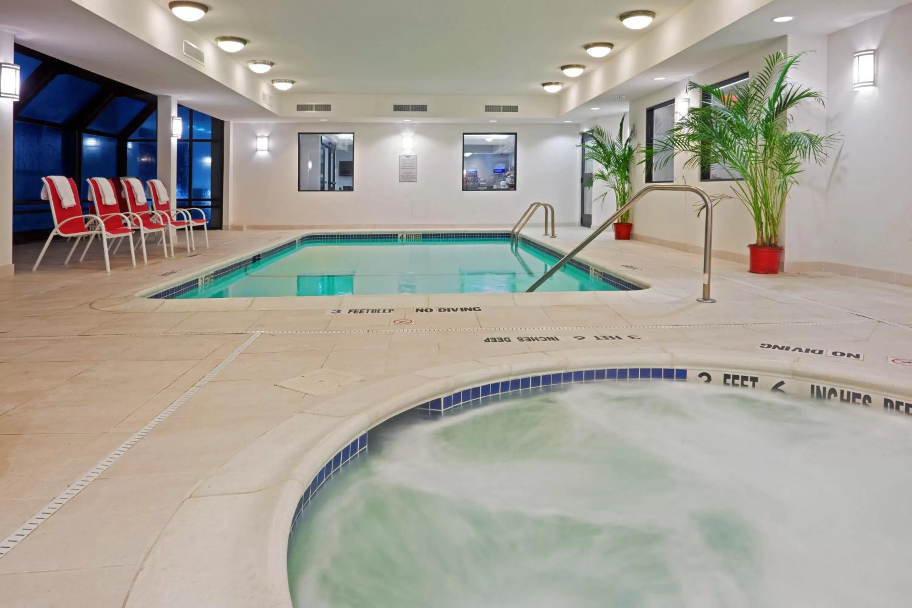 Swimming pool in Holiday Inn Express Fishkill-Mid Hudson Valley by IHG