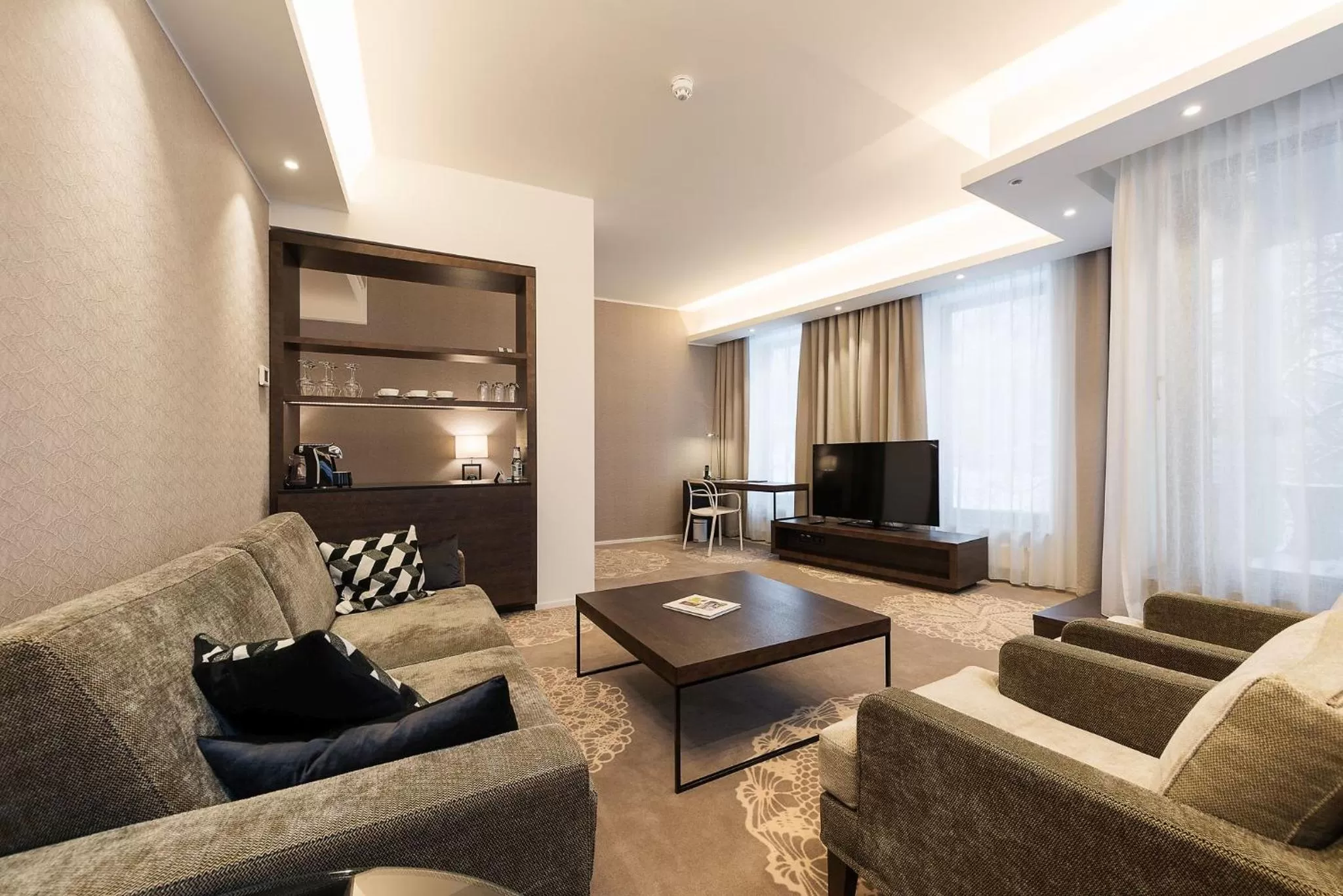 Living room in Lydia Hotel