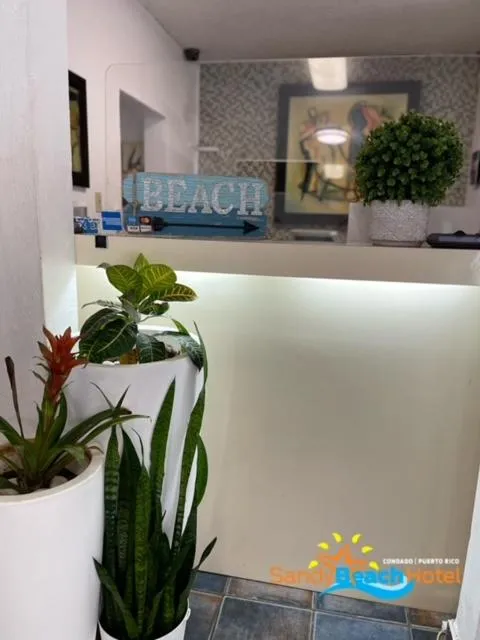 Lobby or reception in Sandy Beach Hotel