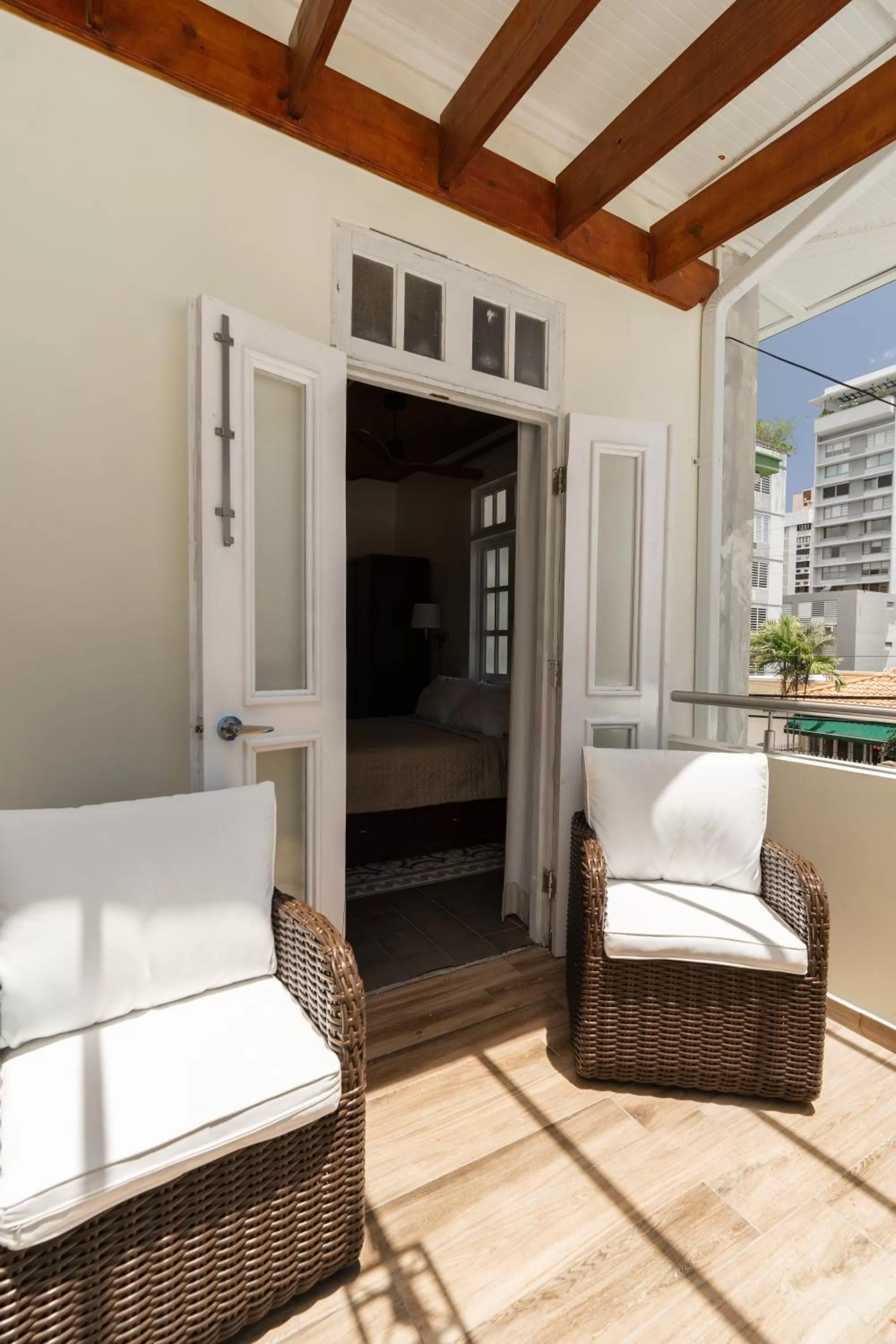 Patio in Casa Wilson Inn