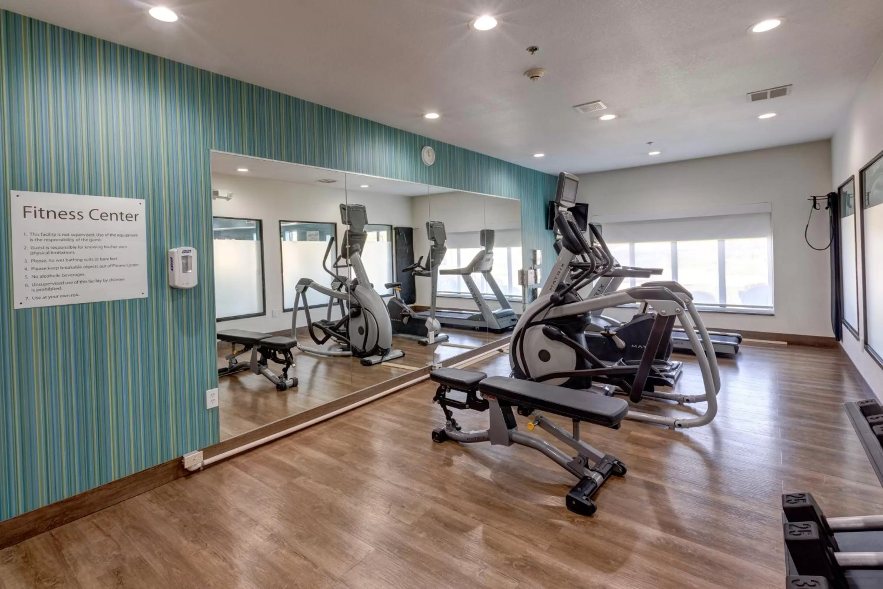 Fitness centre/facilities in Holiday Inn Express & Suites Shelbyville Indianapolis by IHG