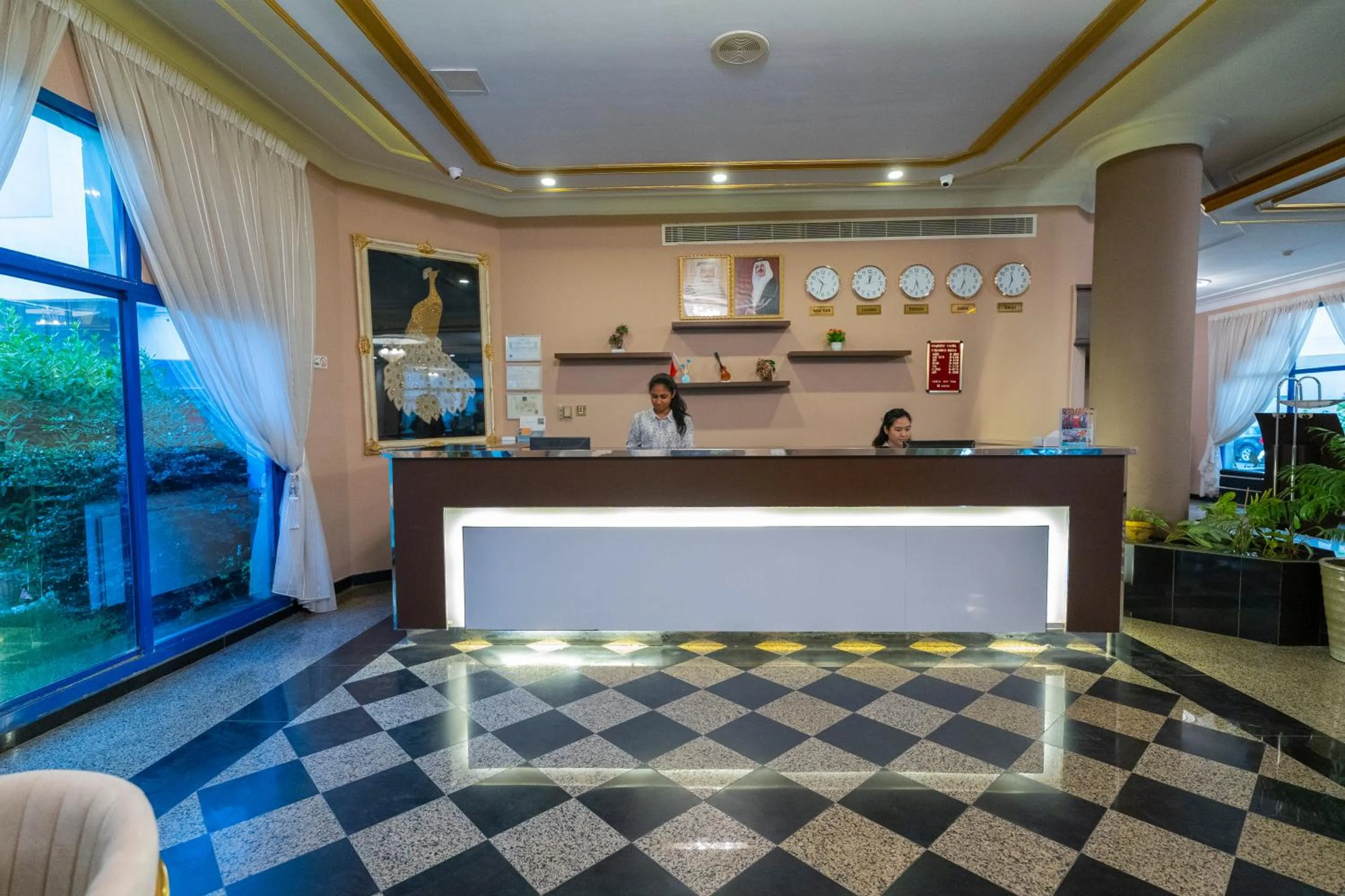Lobby or reception in Majestic Hotel