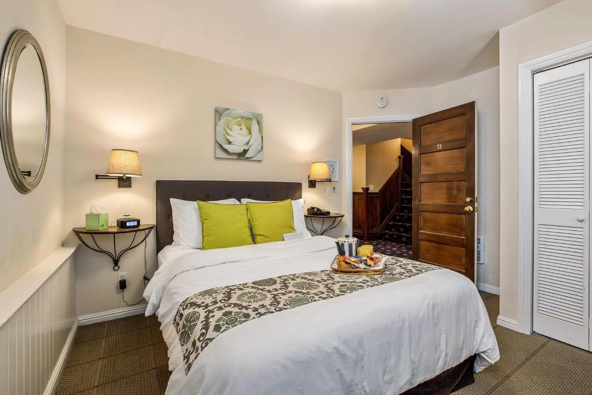 Bed in Parker Guest House