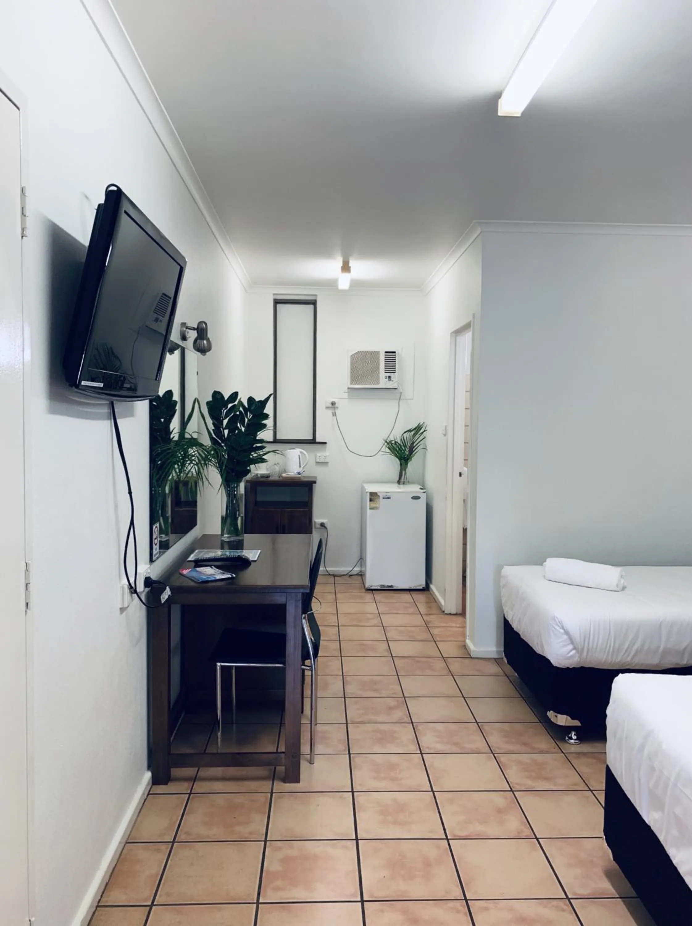 Bed in Roebuck Bay Hotel