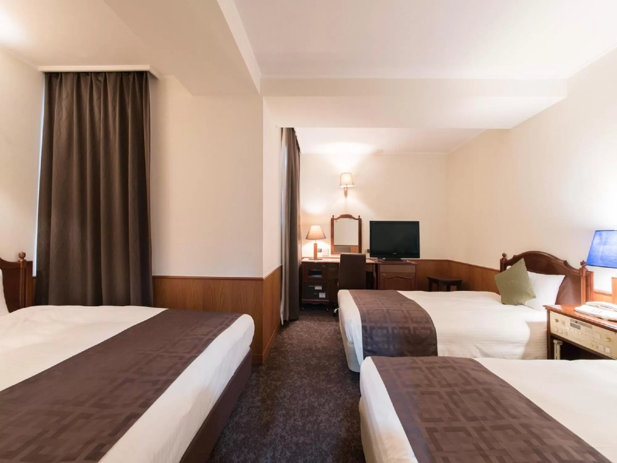 Photo of the whole room, Bed in Premier Hotel -CABIN- Obihiro