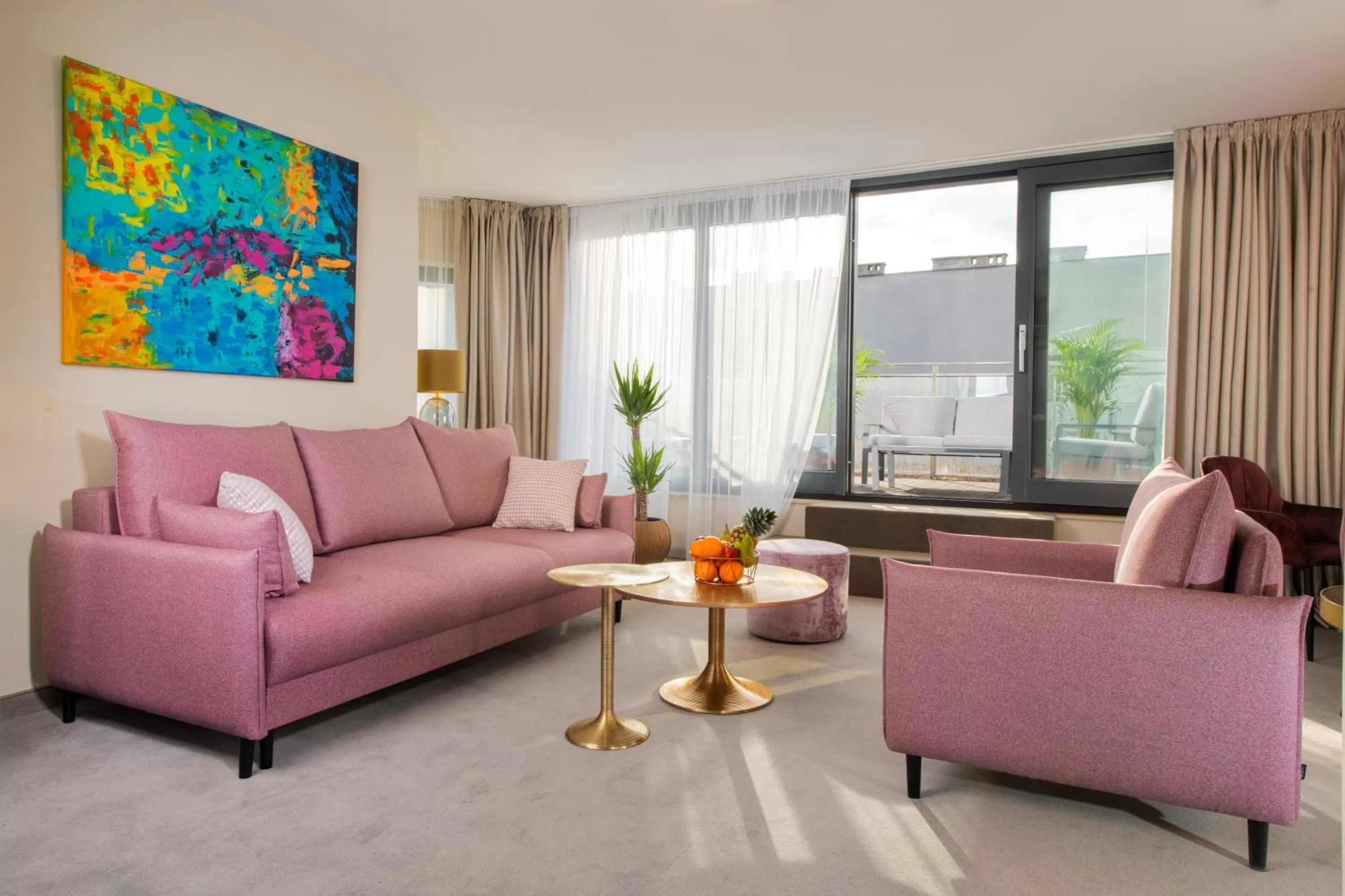 Patio in Xerion Hotel