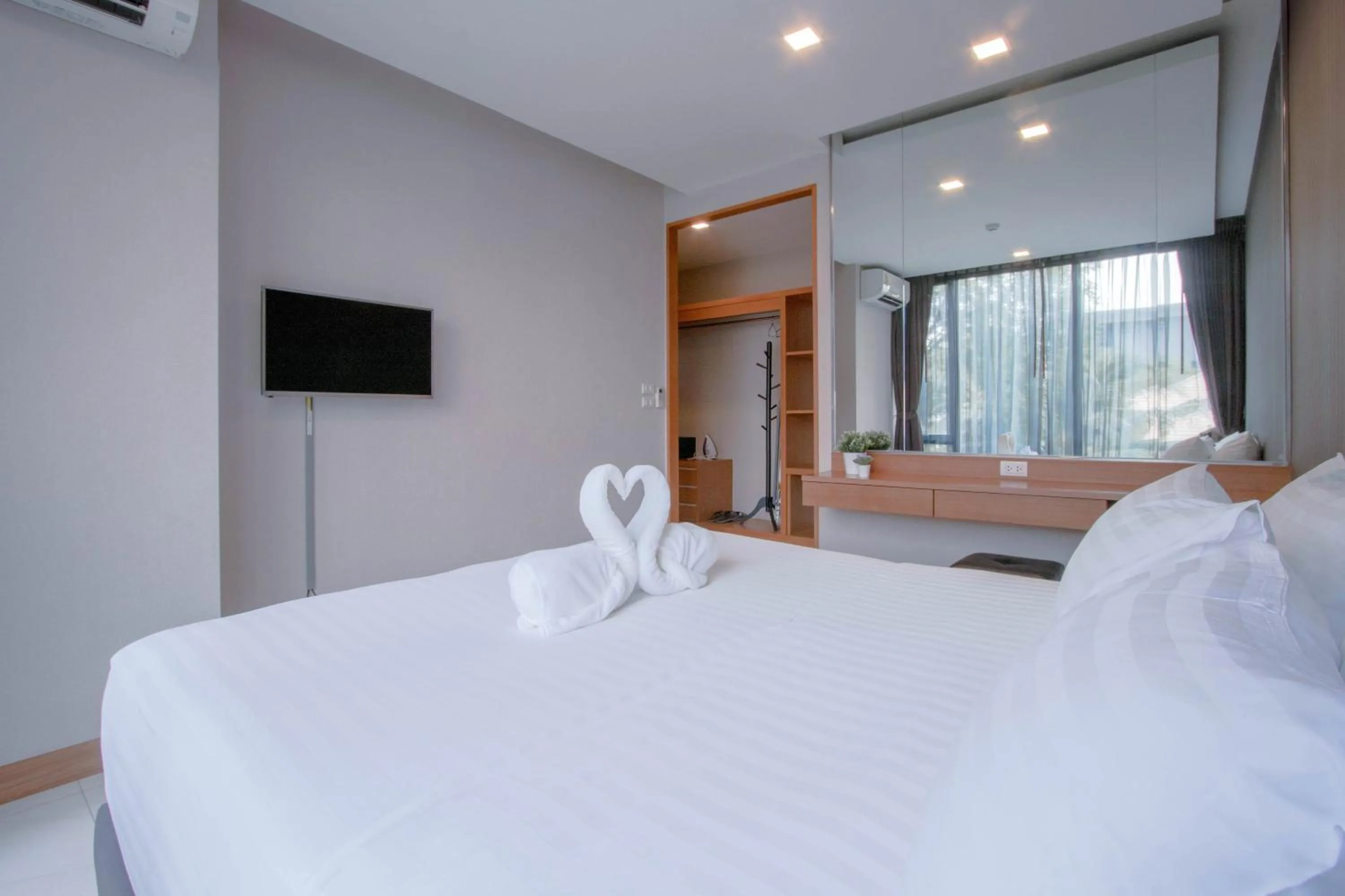 Bed in Kepler Residence Bangkok