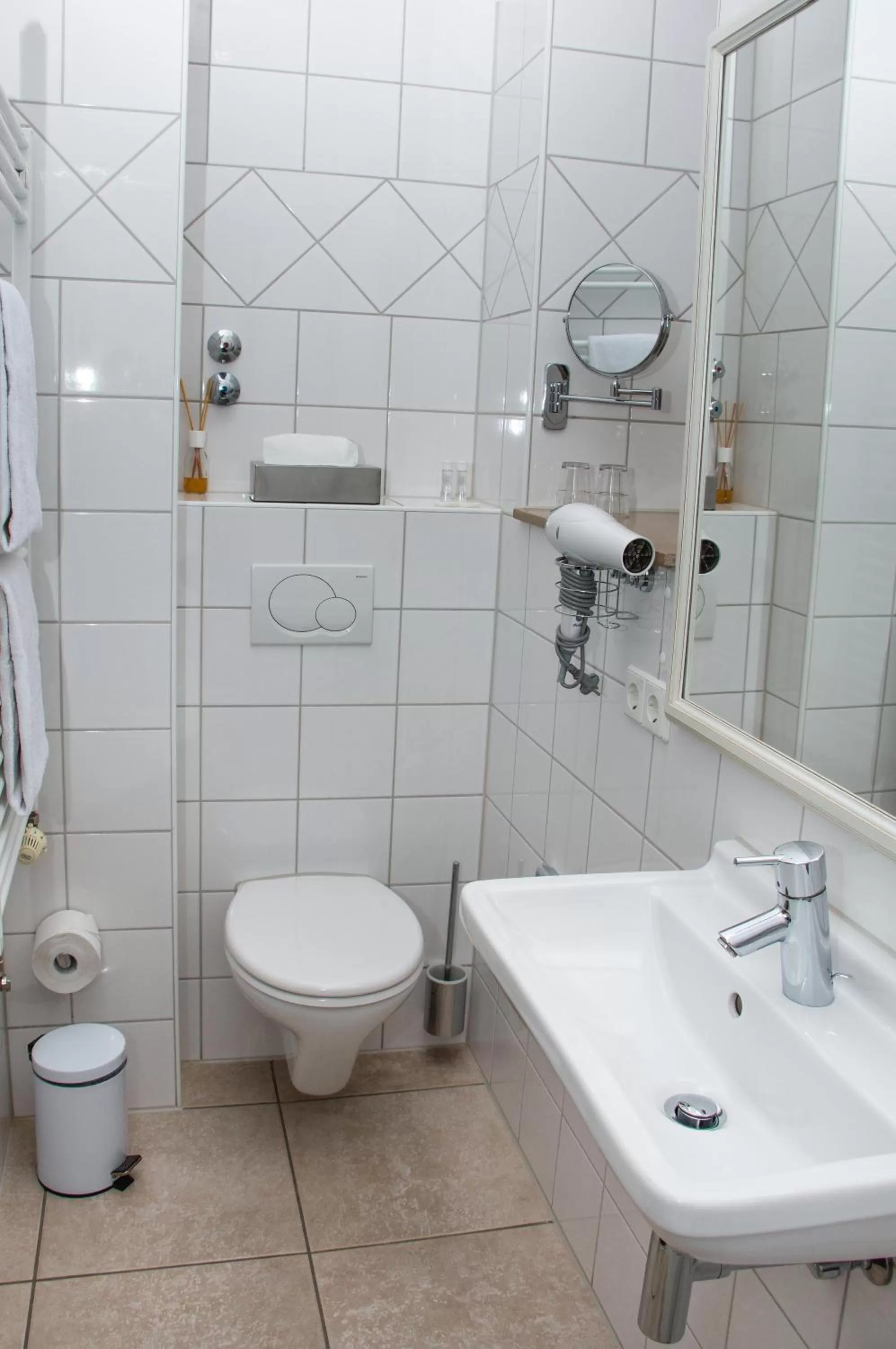 Bathroom in Hotel Villa Marstall