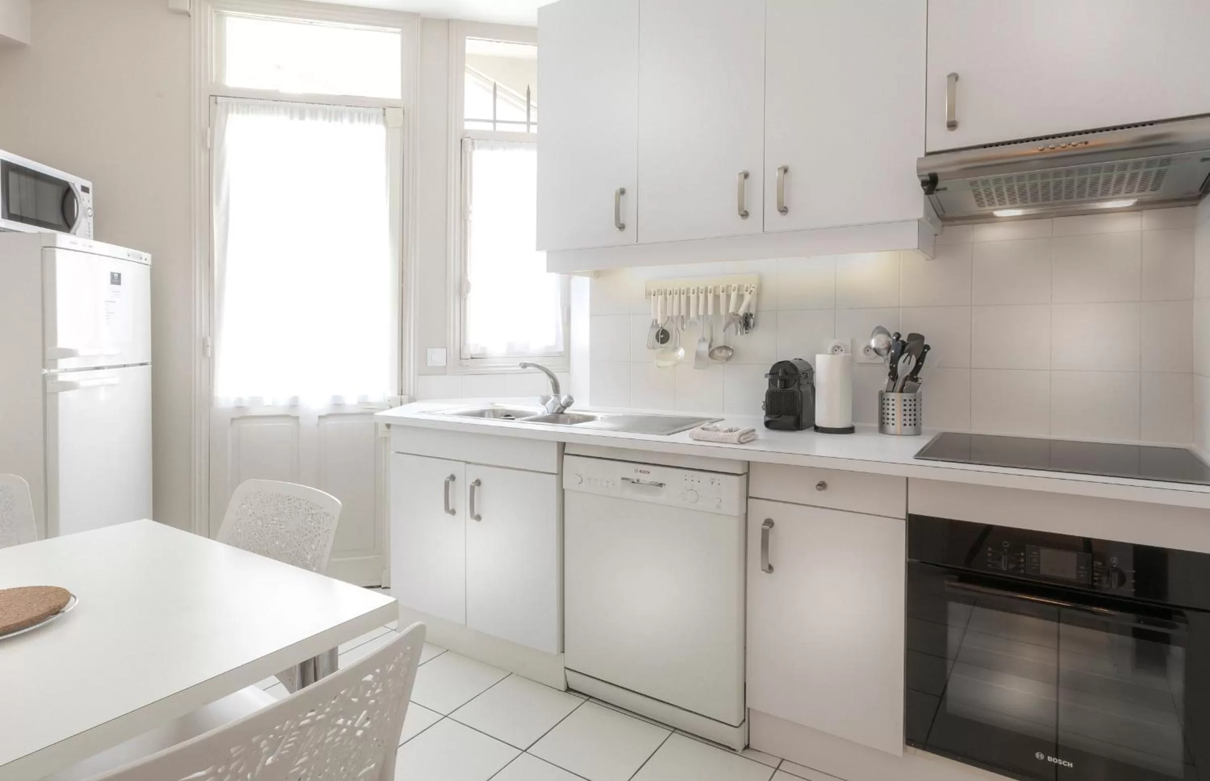 Kitchen or kitchenette in Résidence Charles Floquet