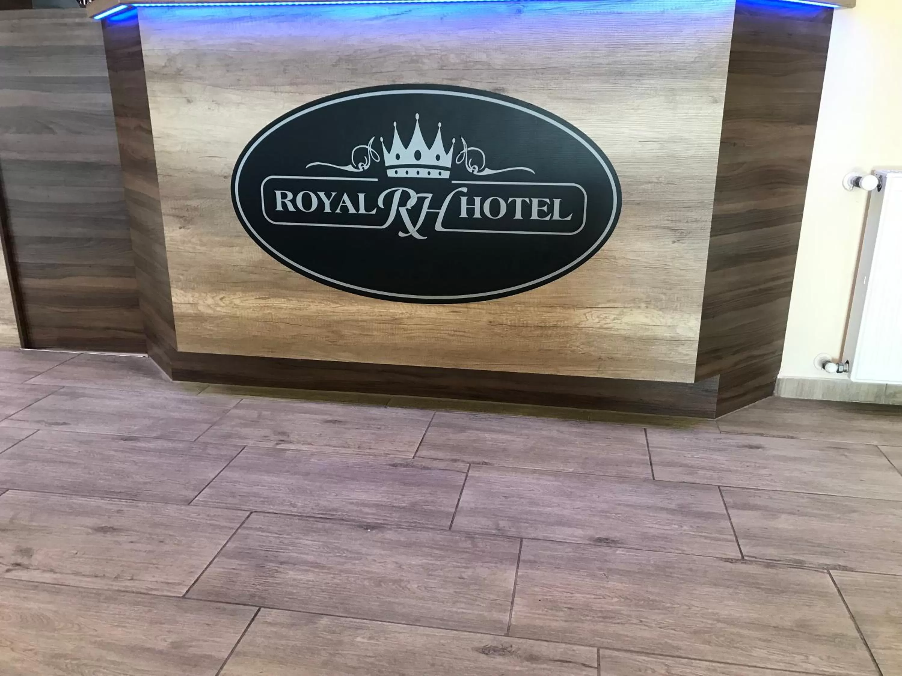 Property Logo/Sign in Royal Hotel