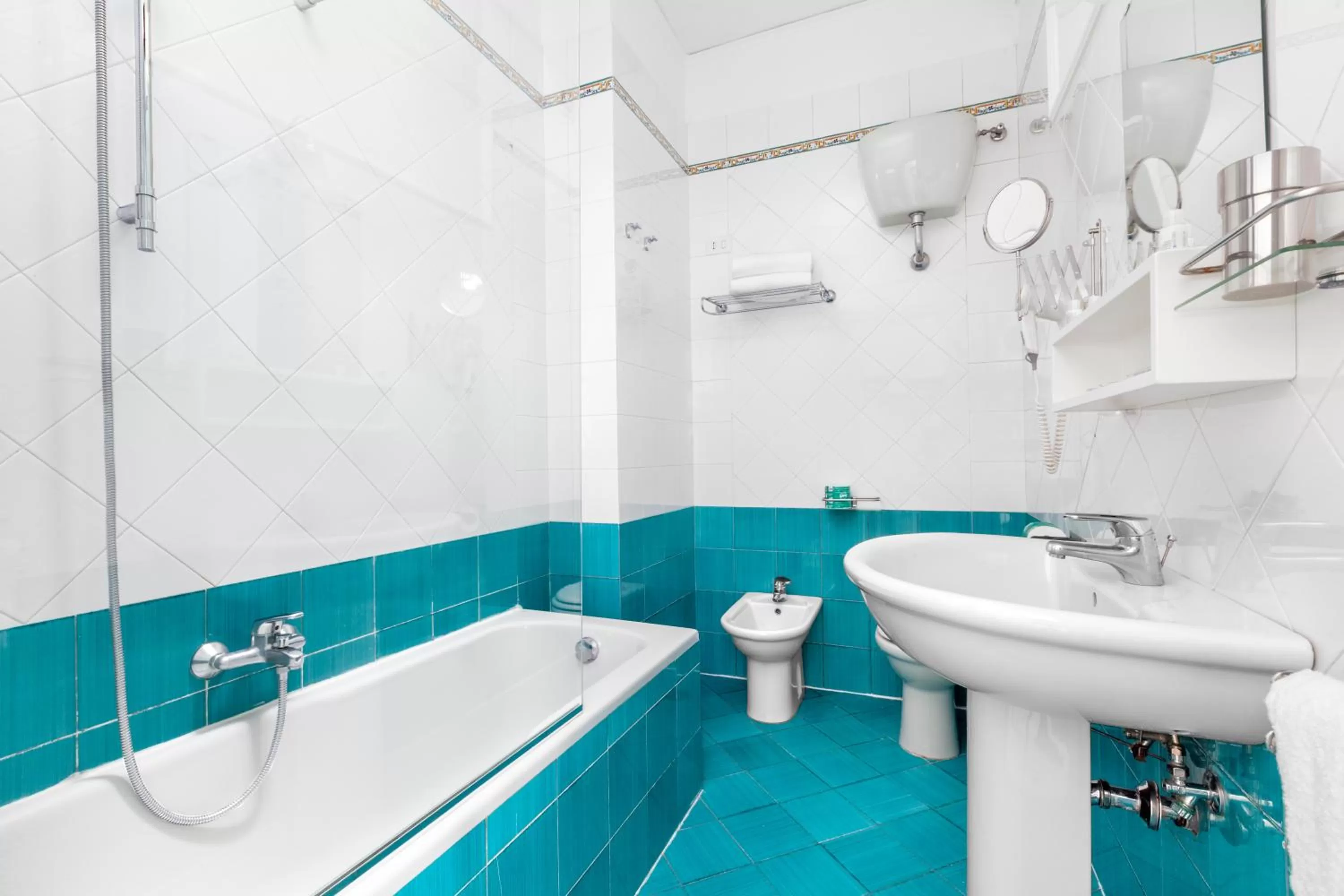 Toilet in Hotel Herculaneum