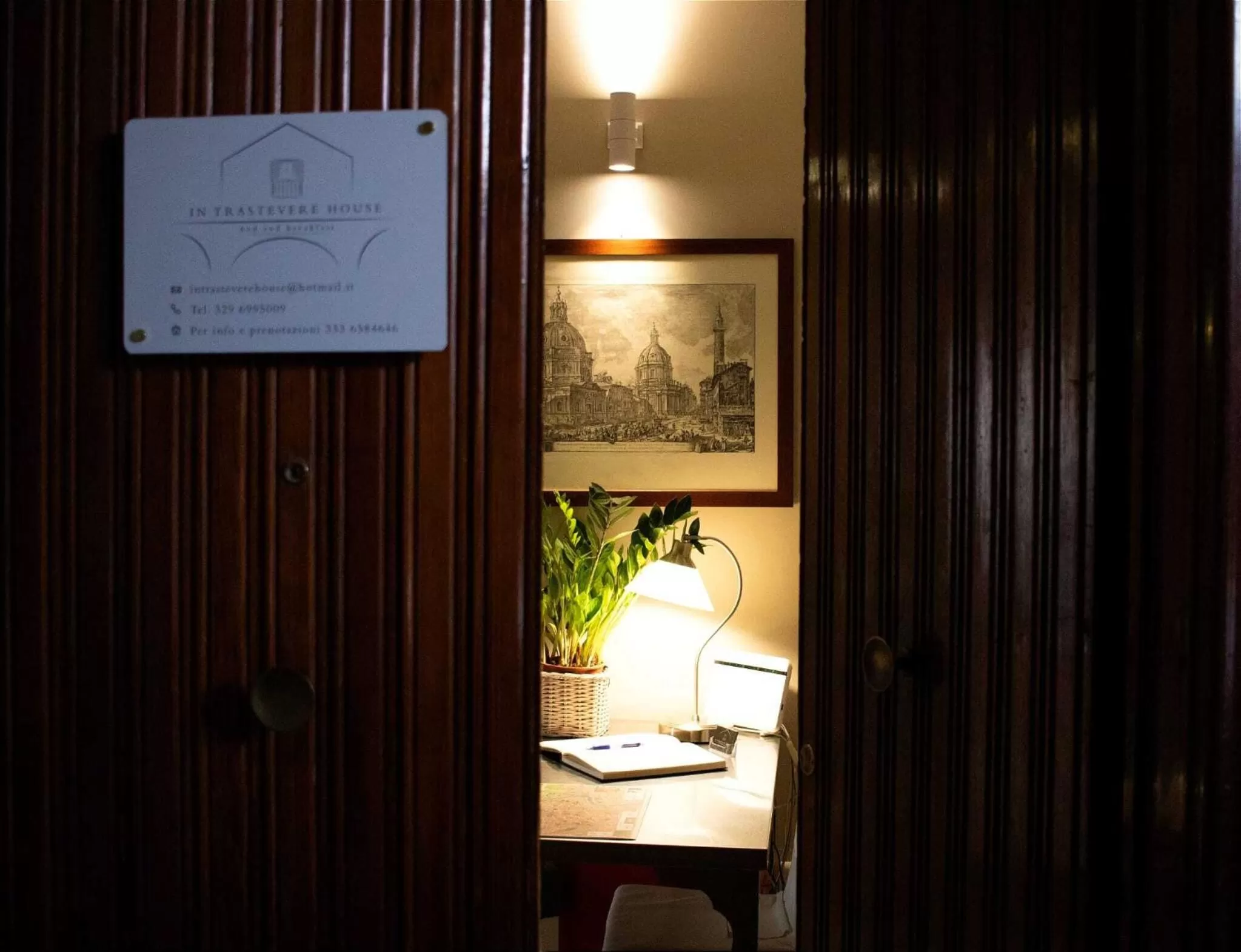 Lobby or reception in In Trastevere House