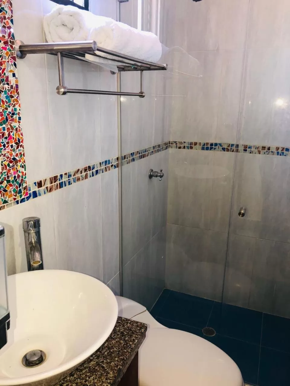 Bathroom in Hotel Boutique Campanario del Río