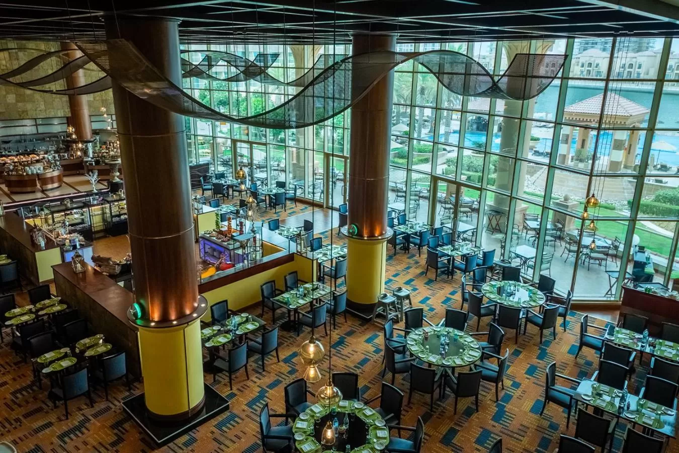 Restaurant/places to eat in Al Raha Beach Resort & Spa