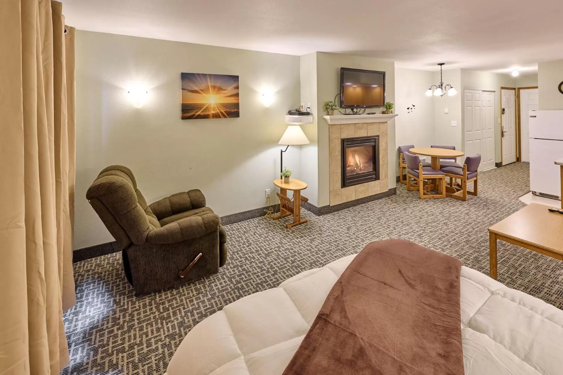 TV and multimedia, Seating Area in D Sands Rentals