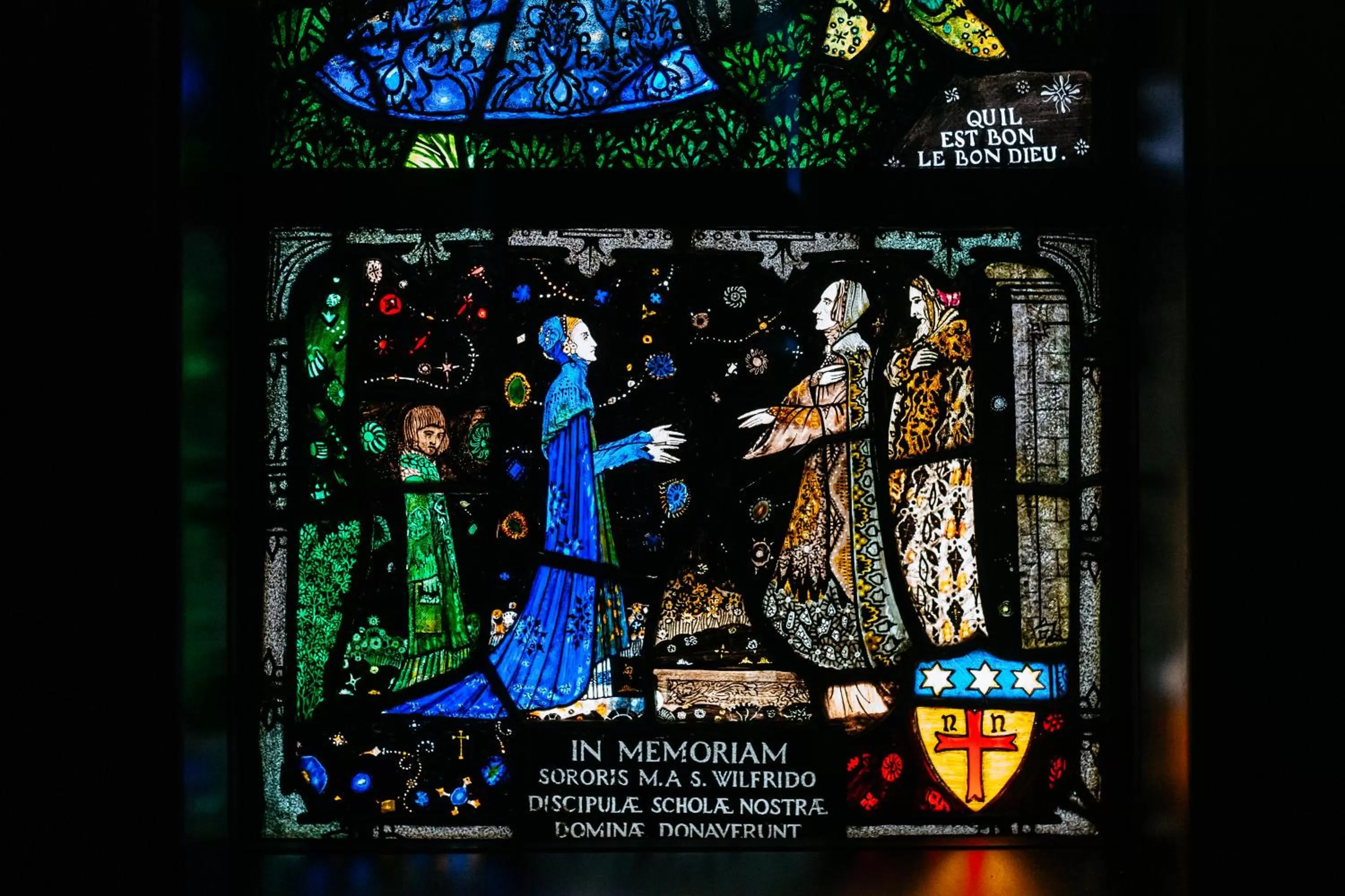 Decorative detail in Stauntons on the Green Hotel