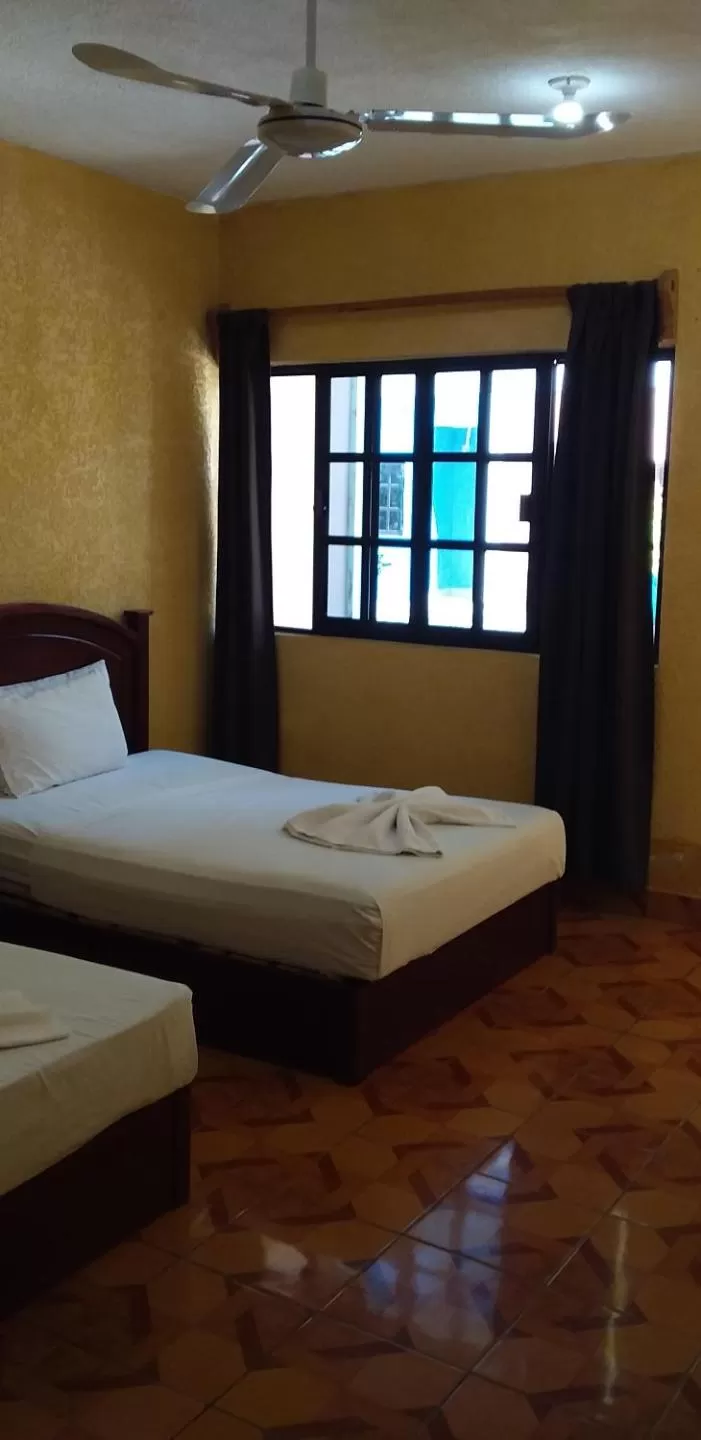 Bed in Hotel yaakunah