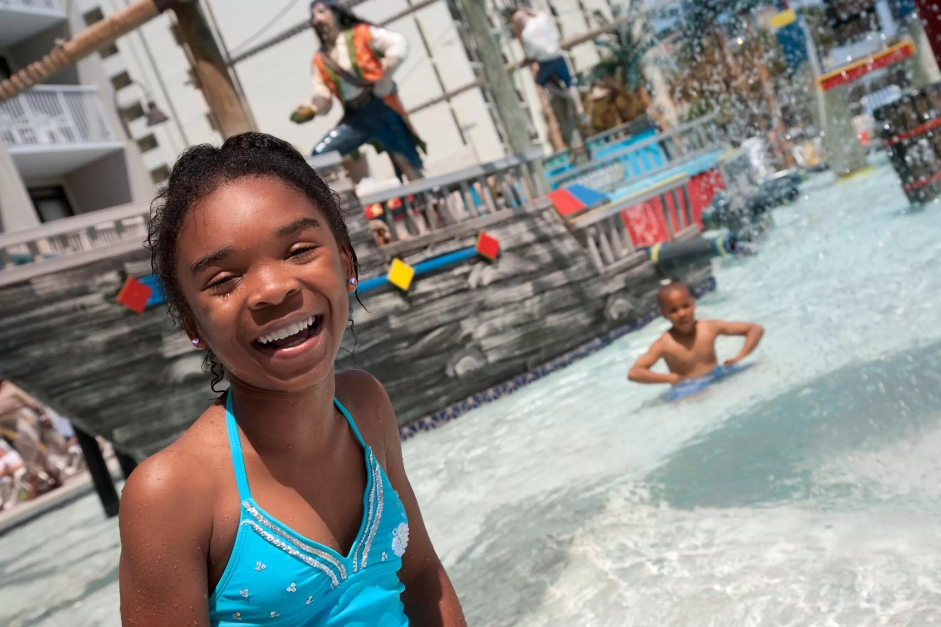 People in Captain's Quarters Resort