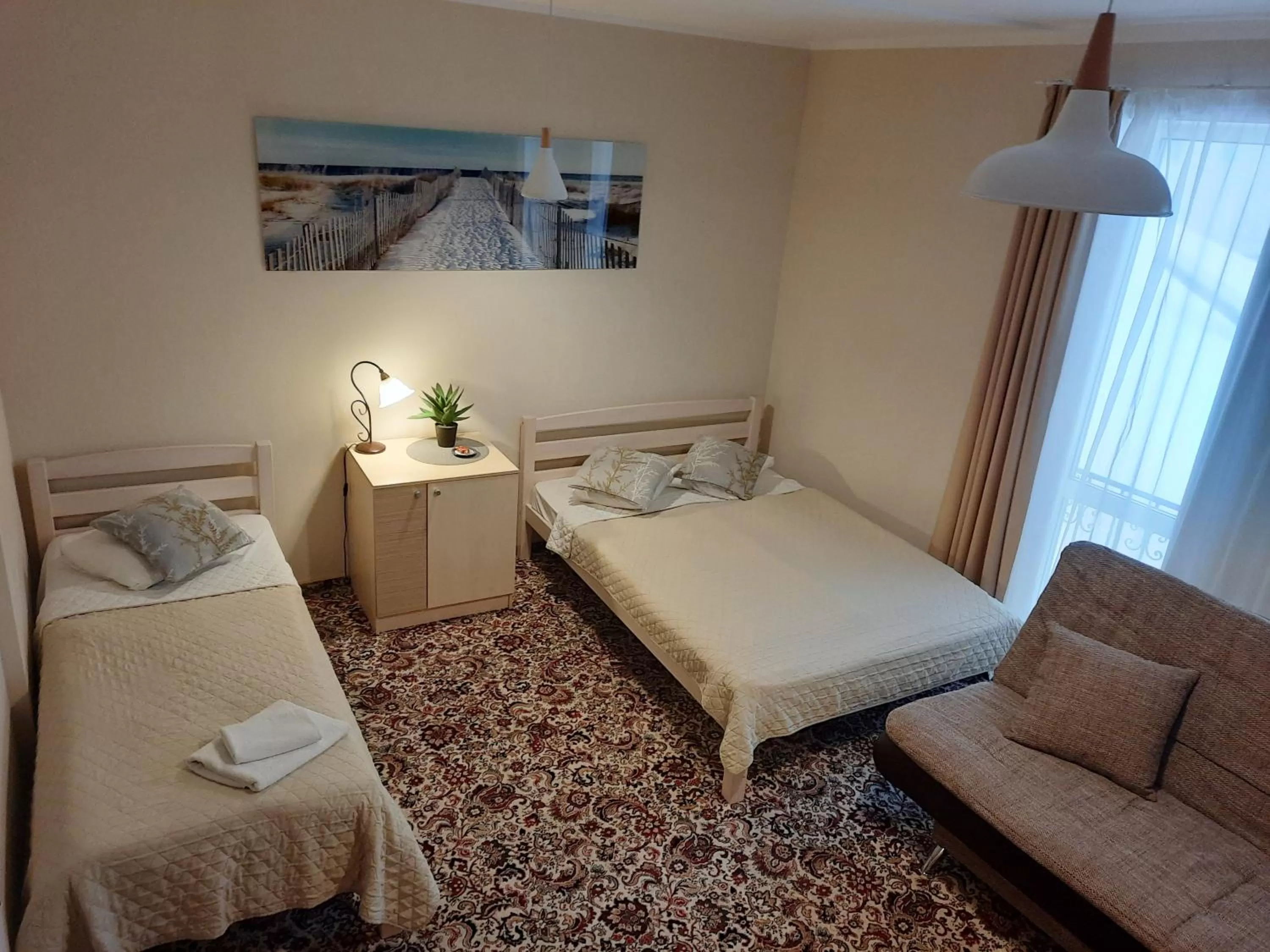 Bedroom, Bed in Hotel Pils with Self-Check in