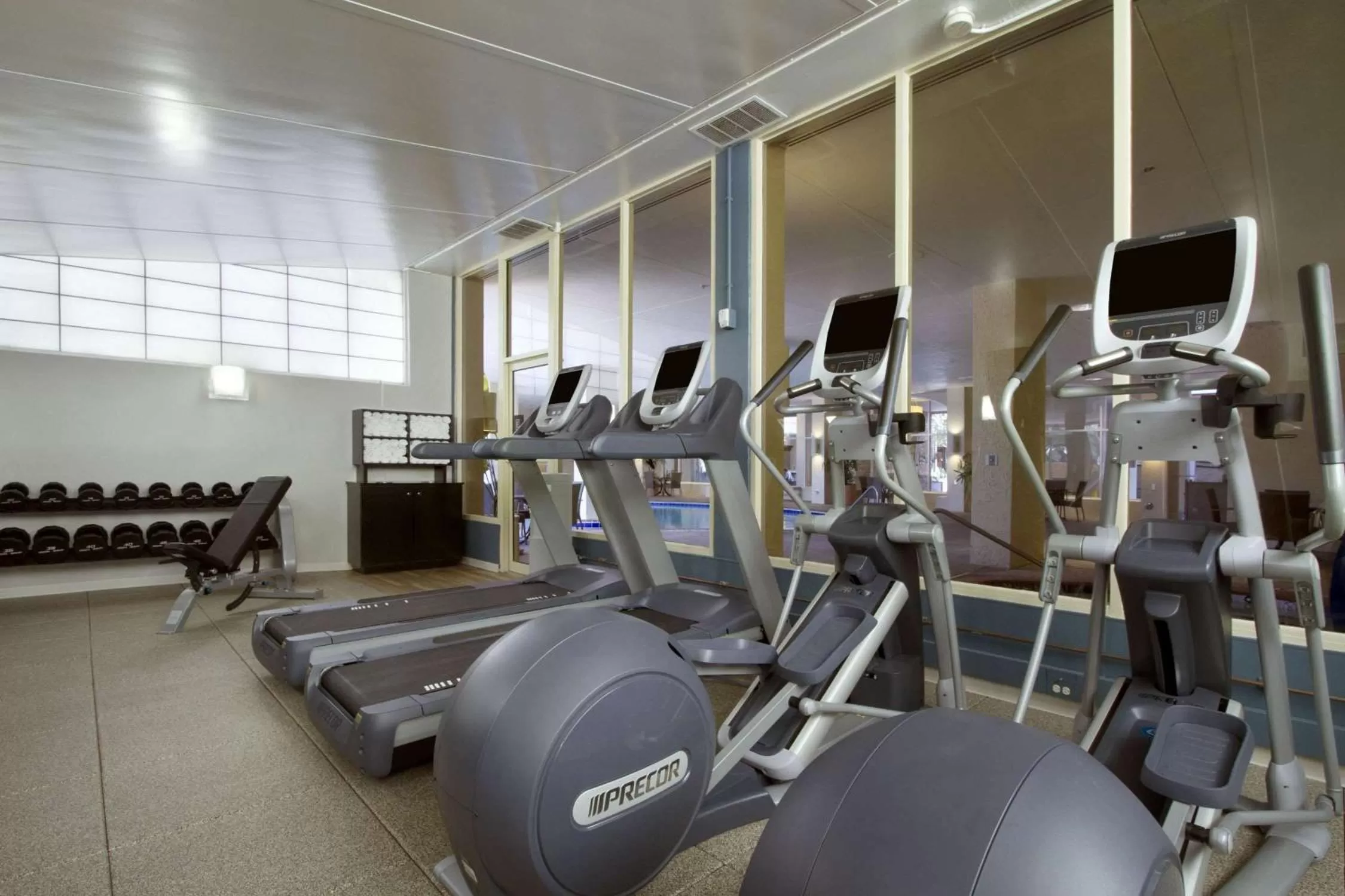 Fitness centre/facilities in Embassy Suites by Hilton Dallas Market Center