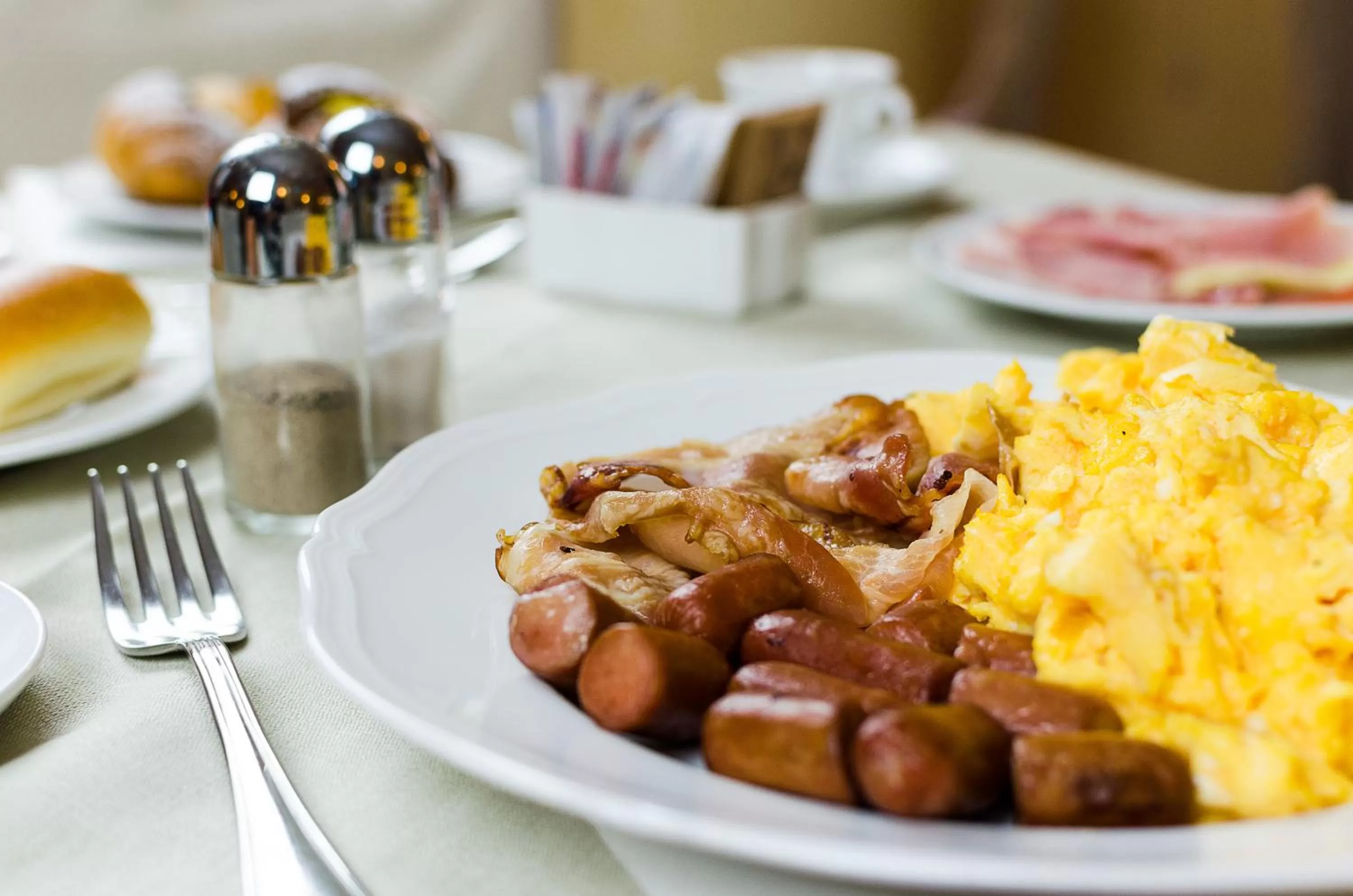 American breakfast in Hotel Vecchio Borgo
