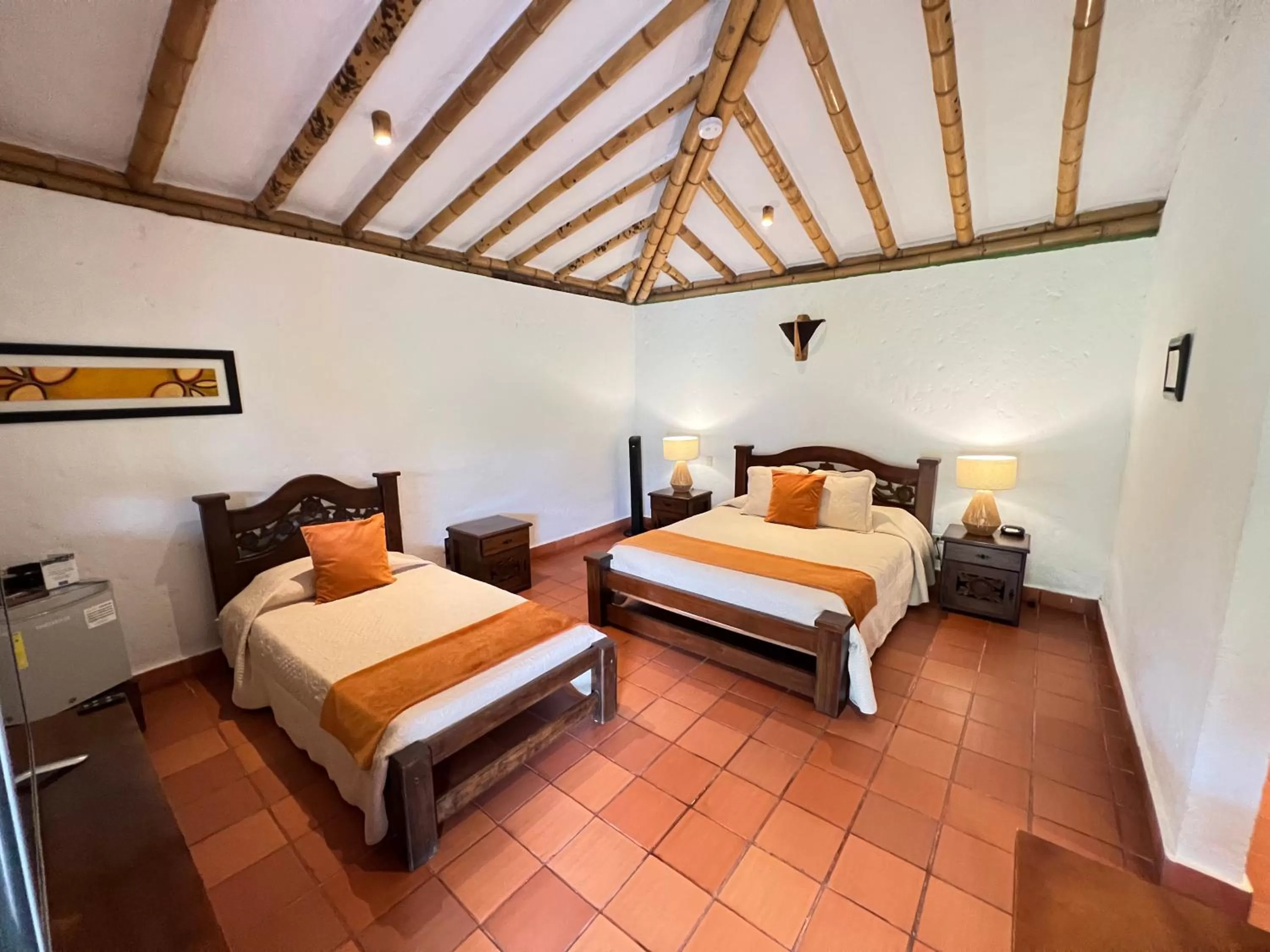 Bed in Hotel Campestre Montecarlo