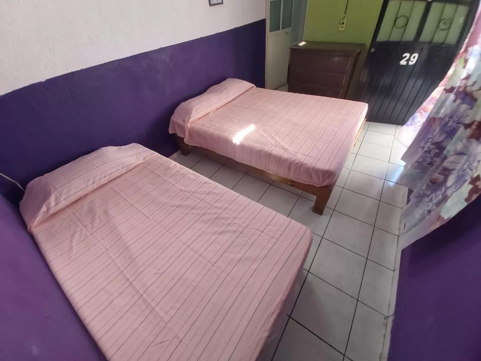 Bed in Hotel Ayalamar Manzanillo