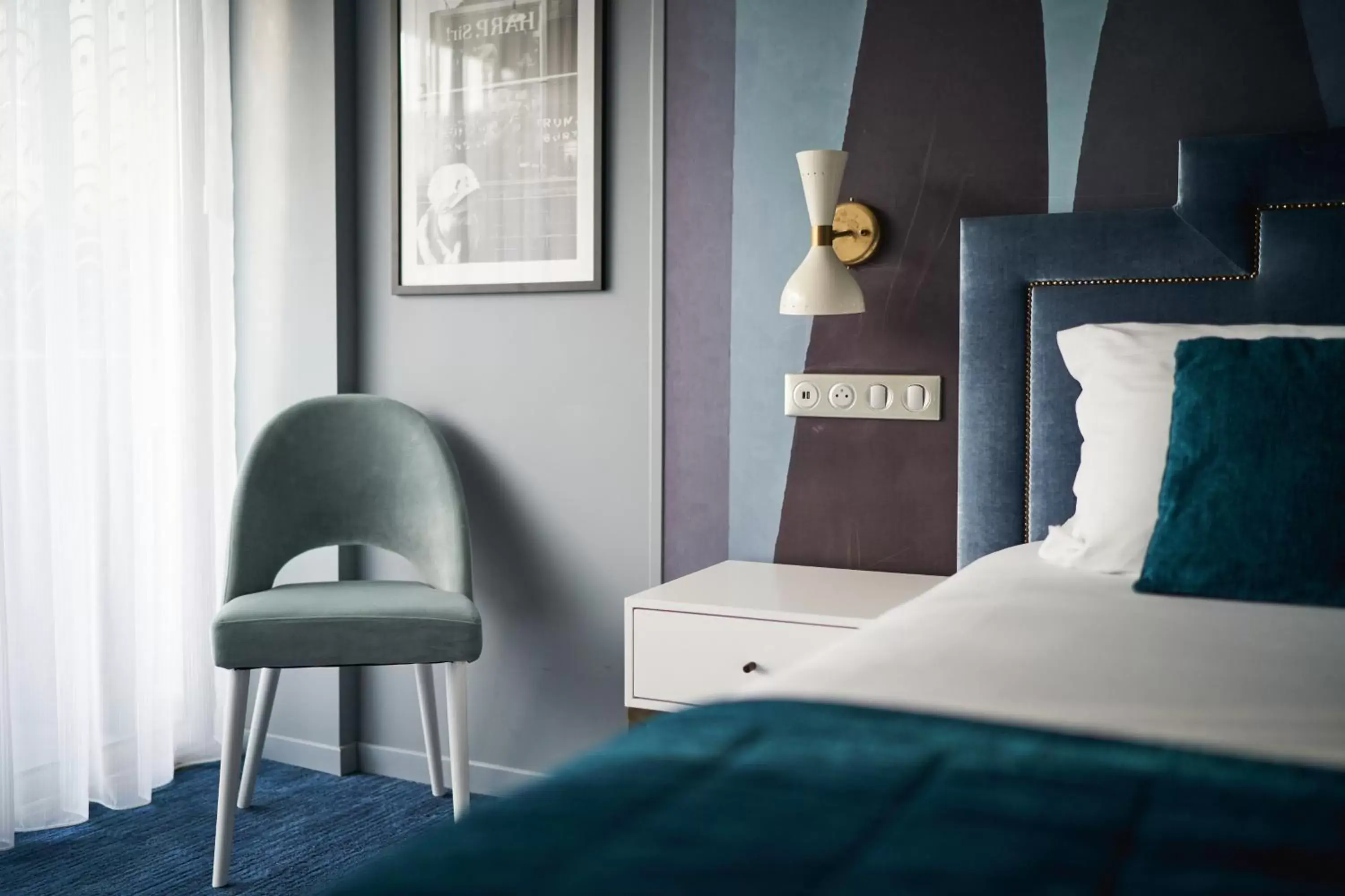 Double Room with Balcony in Juliana Hotel Cannes Double Room with Balcony in Juliana Hotel Cannes