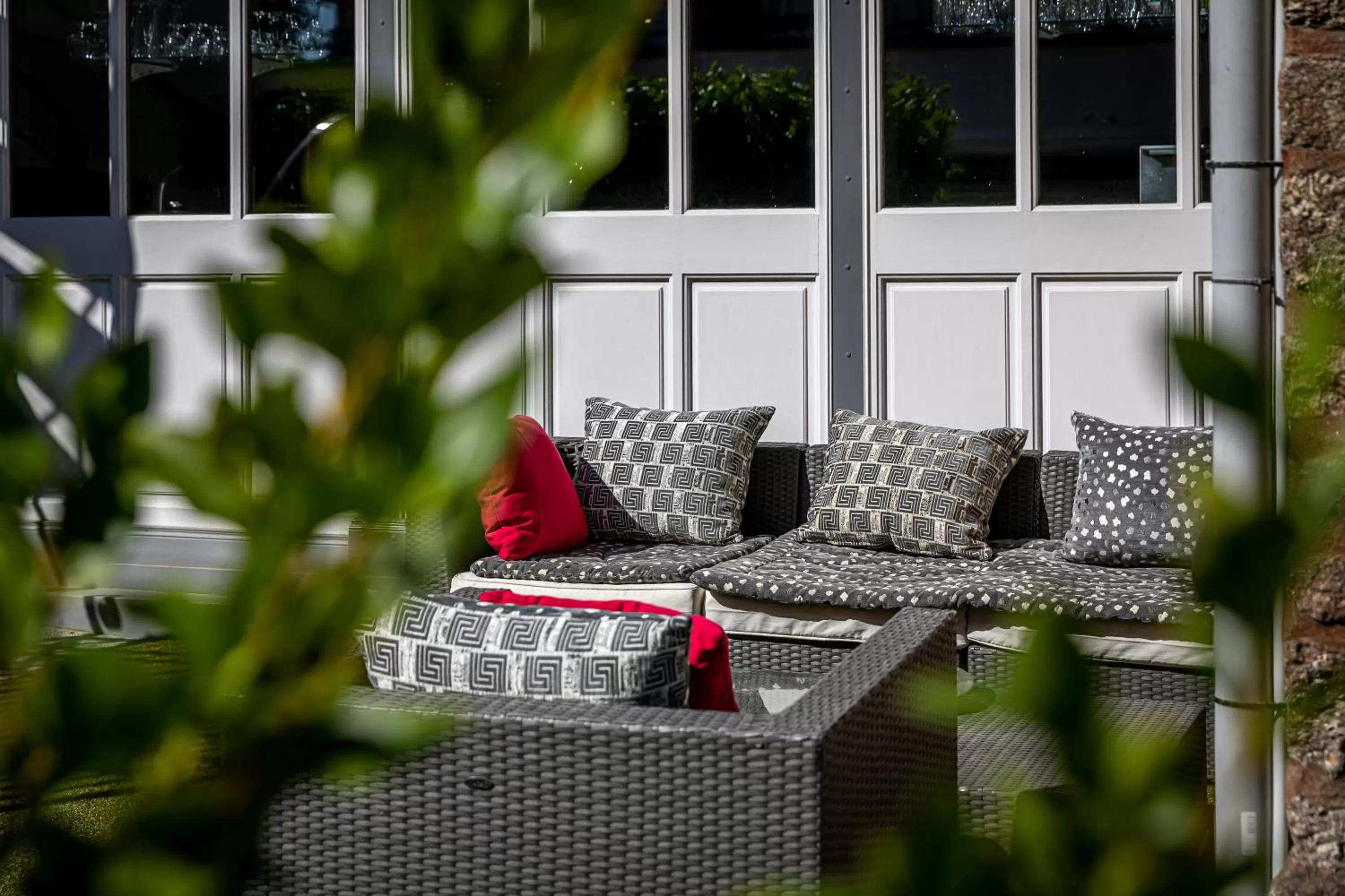 Patio in Hotel Des Dunes