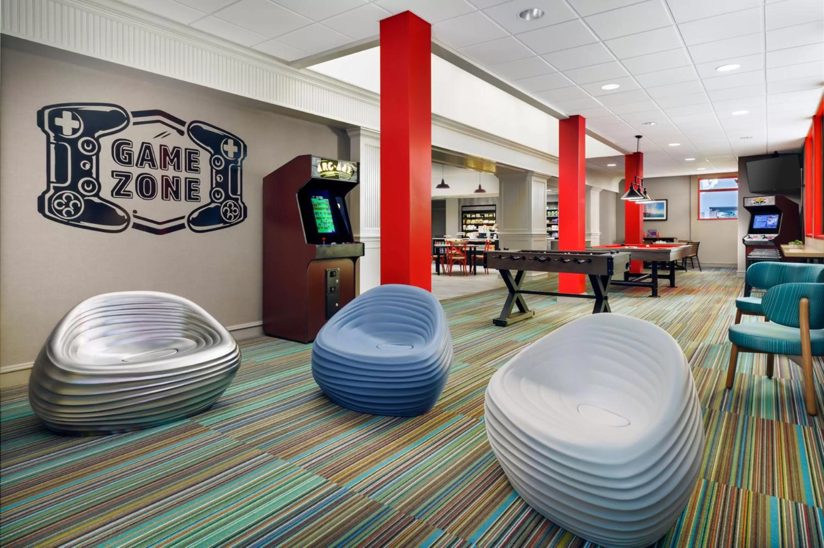 Game Room in Hotel Caza Fisherman's Wharf