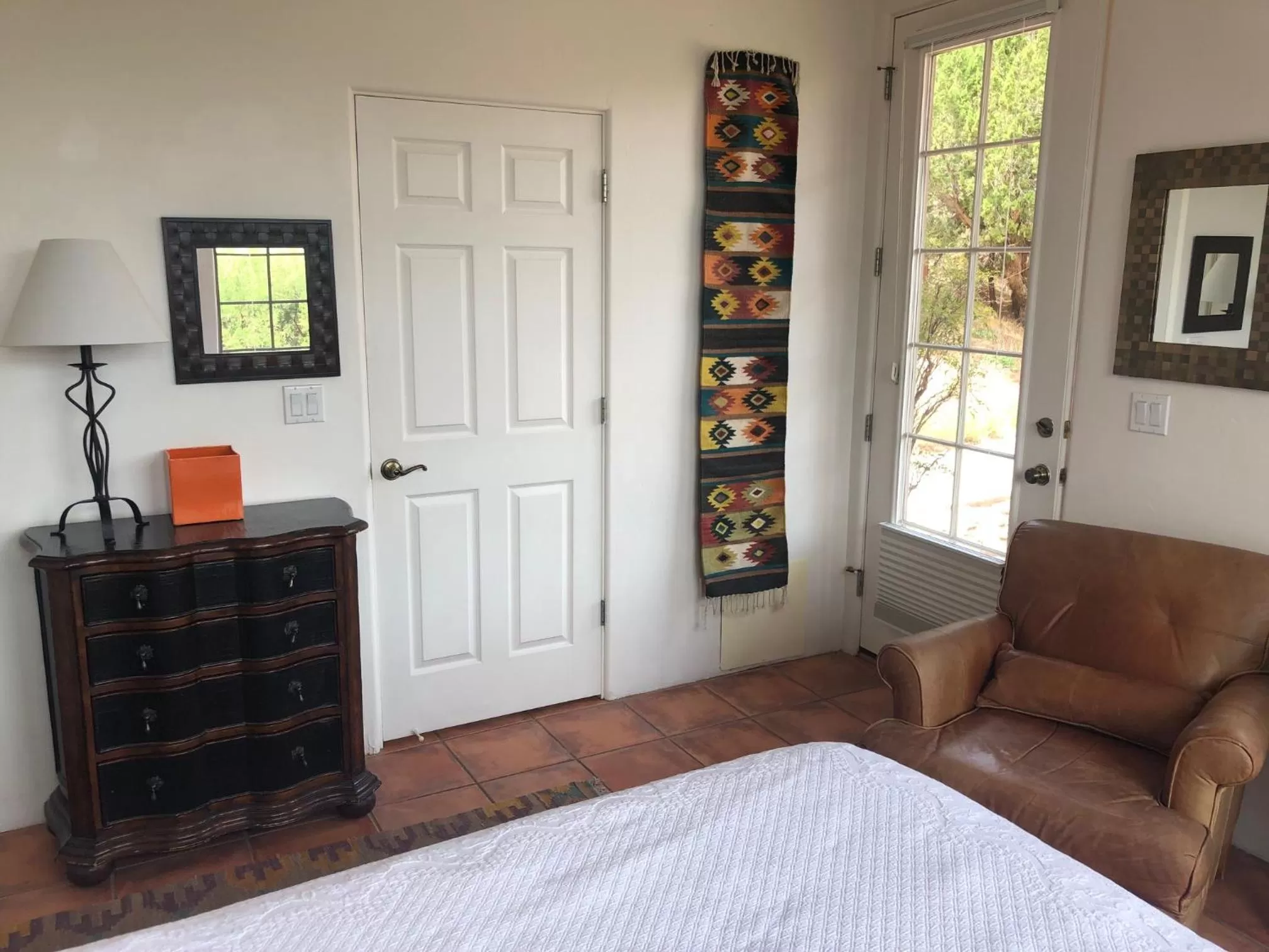 Bed in The Penrose Bed & Breakfast