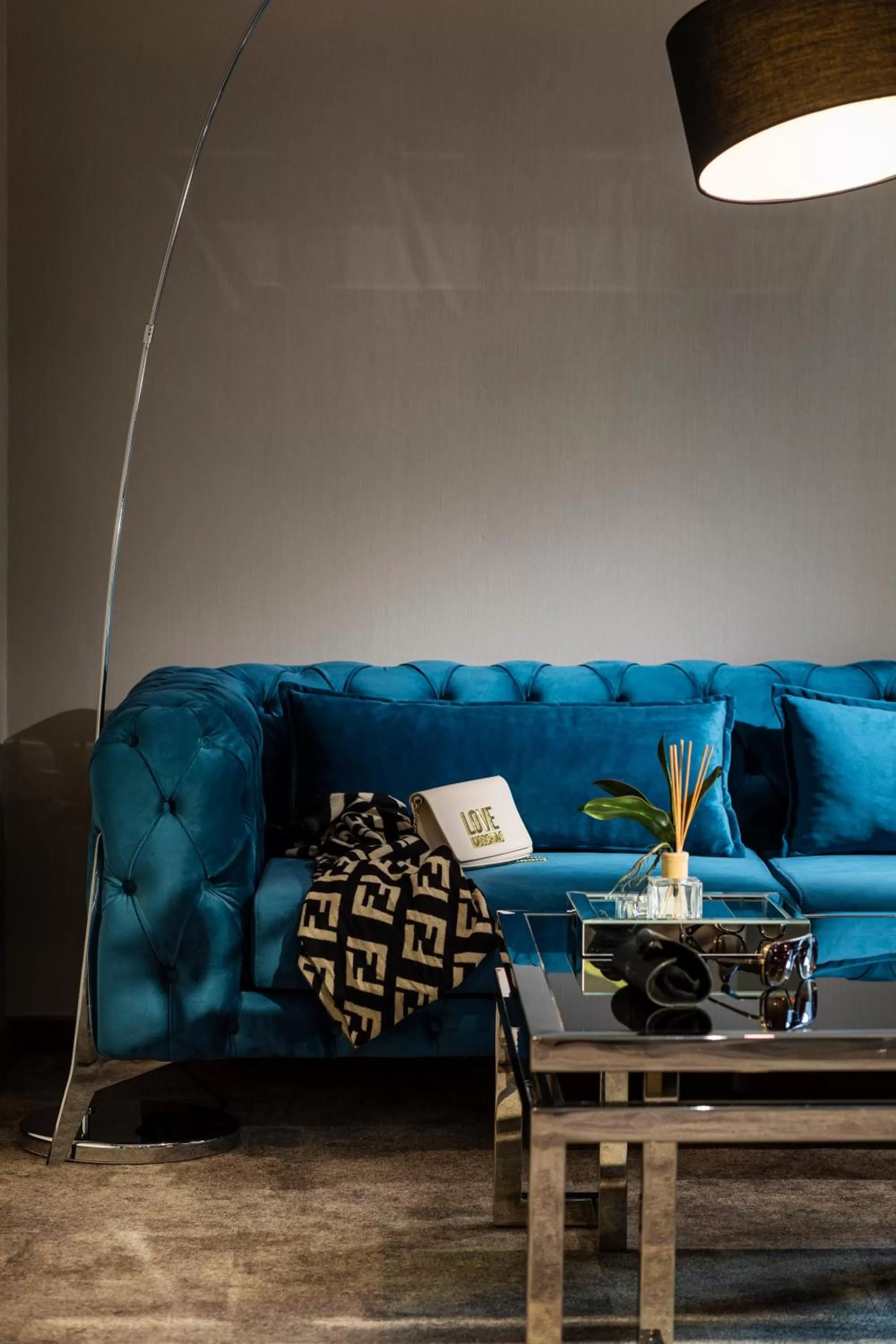 Living room in -- ESTE PARK HOTEL -- part of Urban Chic Luxury Design Hotels - Parking & Compliments - next to Shopping & Dining Mall Plovdiv