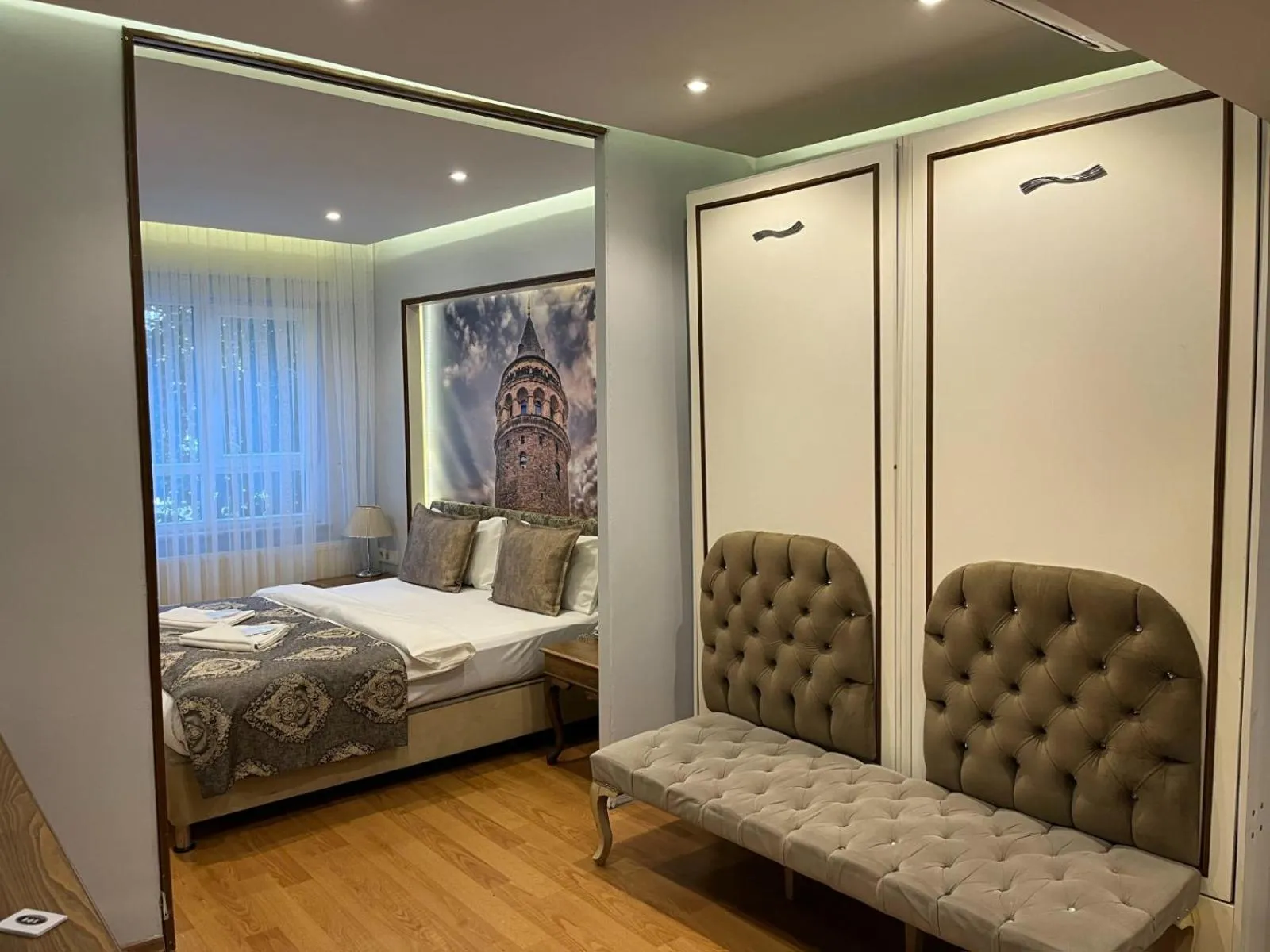 Bed in Elite Marmara Bosphorus&Suites