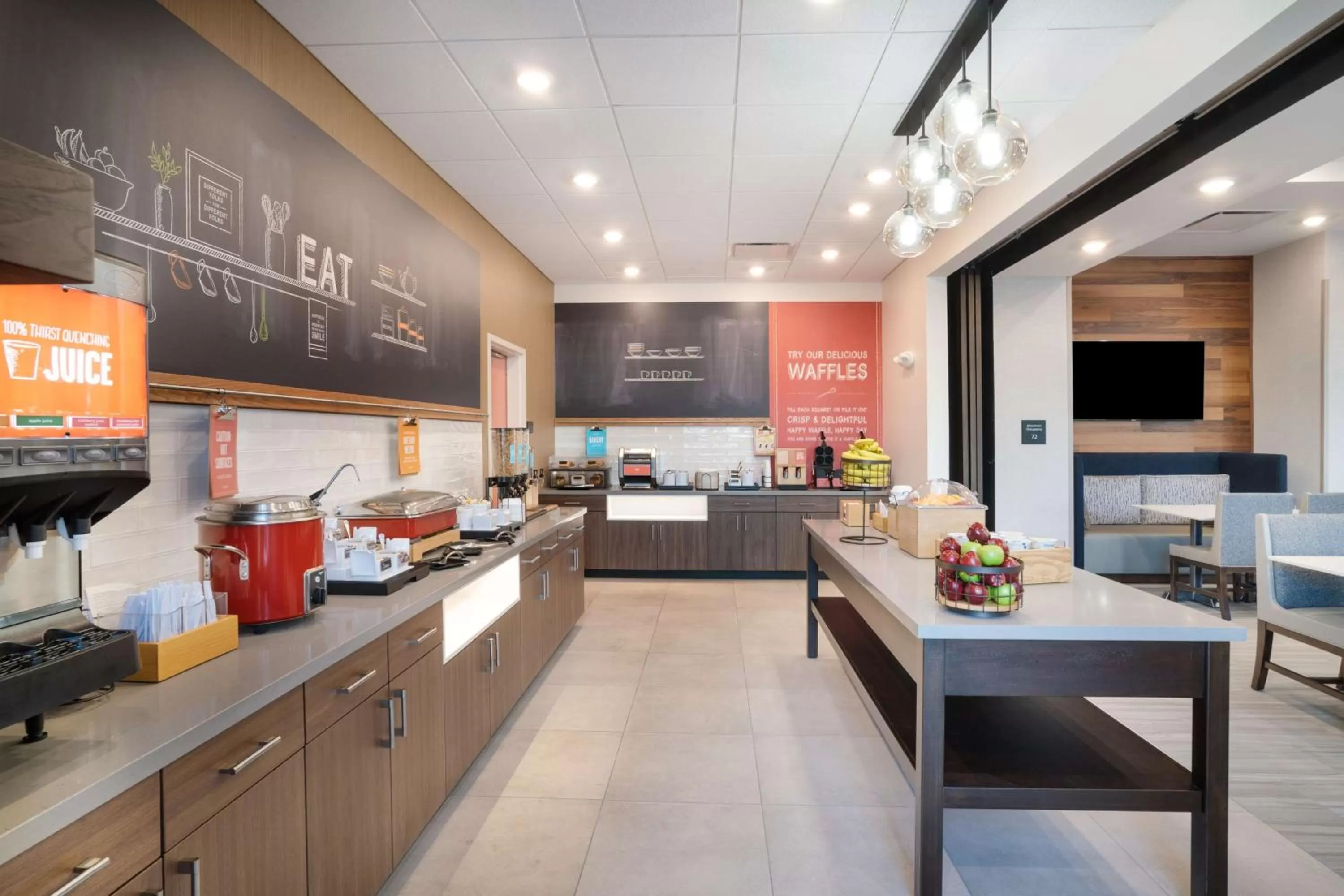 Breakfast in Hampton Inn Greer Greenville, Sc